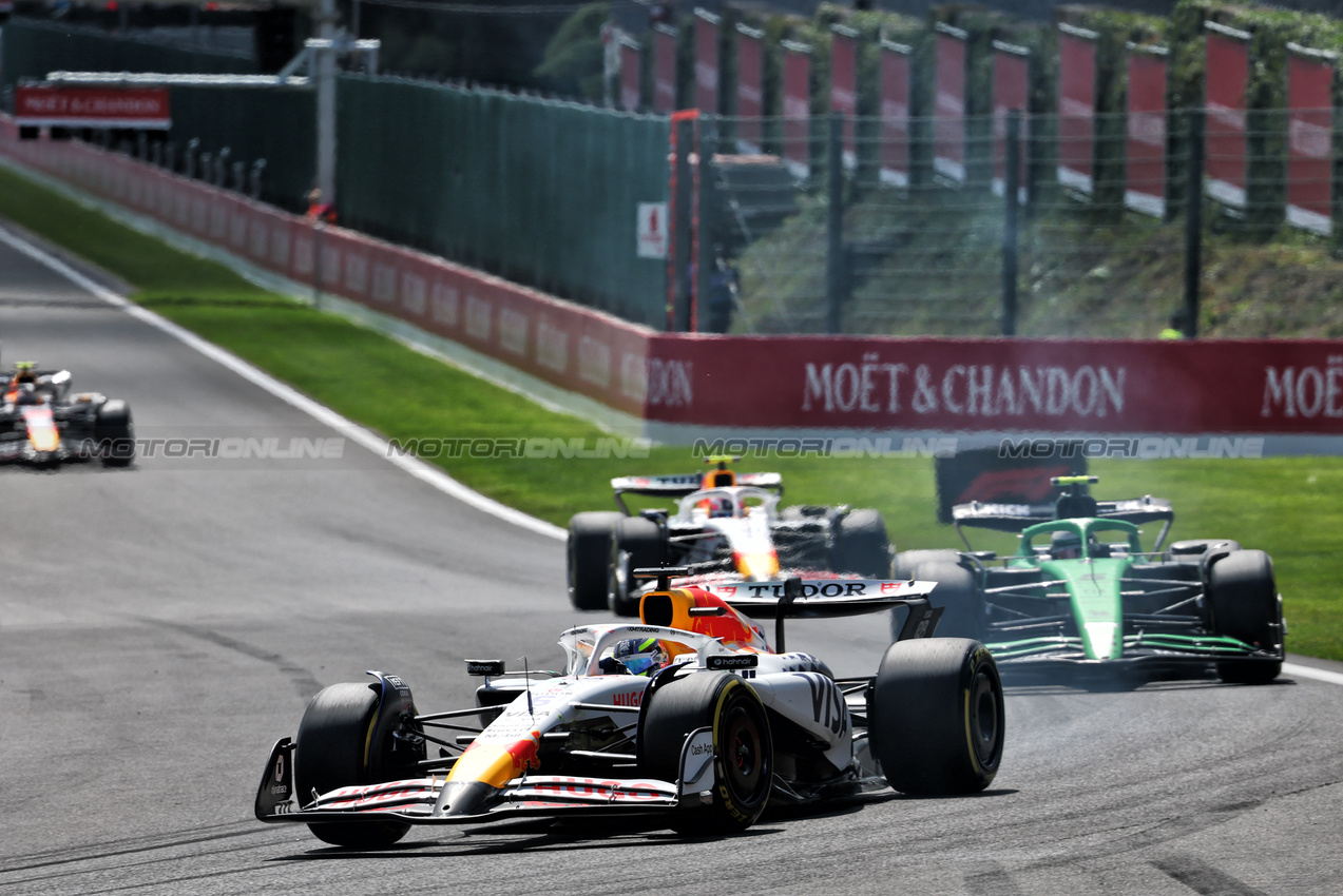GP BELGIO, Isack Hadjar (FRA) Racing Bulls VCARB 02.

26.07.2025. Formula 1 World Championship, Rd 13, Belgian Grand Prix, Spa Francorchamps, Belgium, Sprint e Qualifiche Day.

- www.xpbimages.com, EMail: requests@xpbimages.com © Copyright: Batchelor / XPB Images