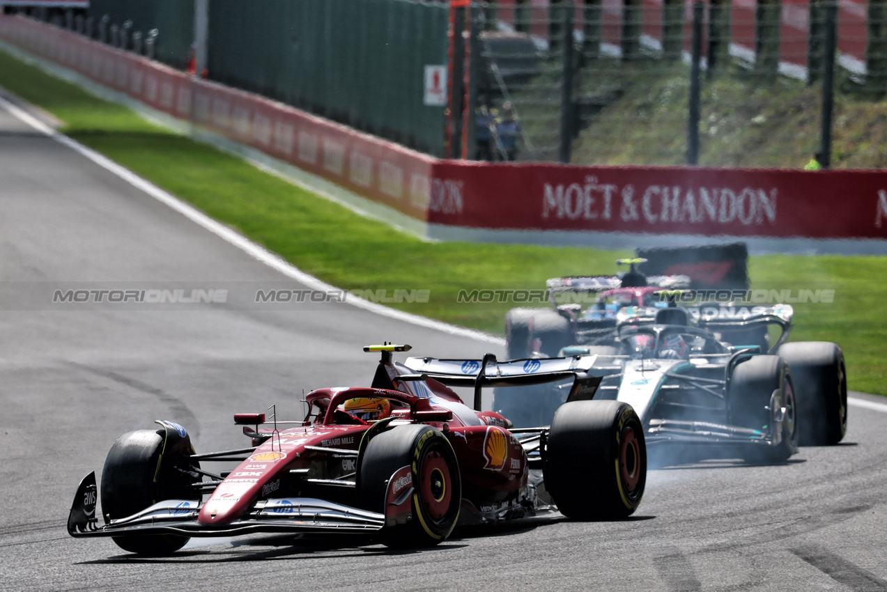 GP BELGIO, Lewis Hamilton (GBR) Ferrari SF-25.

26.07.2025. Formula 1 World Championship, Rd 13, Belgian Grand Prix, Spa Francorchamps, Belgium, Sprint e Qualifiche Day.

- www.xpbimages.com, EMail: requests@xpbimages.com © Copyright: Batchelor / XPB Images