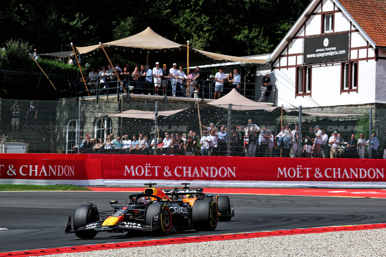 GP BELGIO, Max Verstappen (NLD) Red Bull Racing RB21.

26.07.2025. Formula 1 World Championship, Rd 13, Belgian Grand Prix, Spa Francorchamps, Belgium, Sprint e Qualifiche Day.

- www.xpbimages.com, EMail: requests@xpbimages.com © Copyright: Batchelor / XPB Images