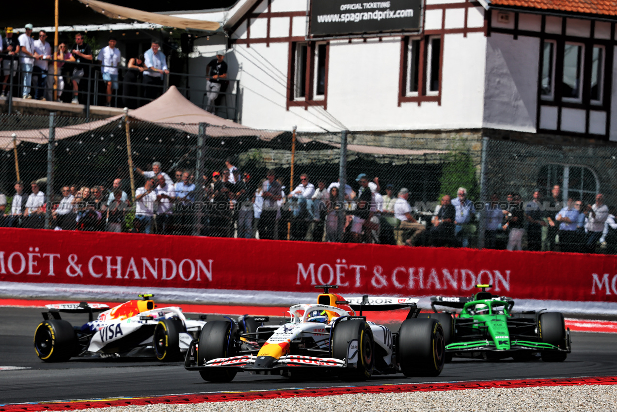 GP BELGIO, Isack Hadjar (FRA) Racing Bulls VCARB 02.

26.07.2025. Formula 1 World Championship, Rd 13, Belgian Grand Prix, Spa Francorchamps, Belgium, Sprint e Qualifiche Day.

- www.xpbimages.com, EMail: requests@xpbimages.com © Copyright: Batchelor / XPB Images