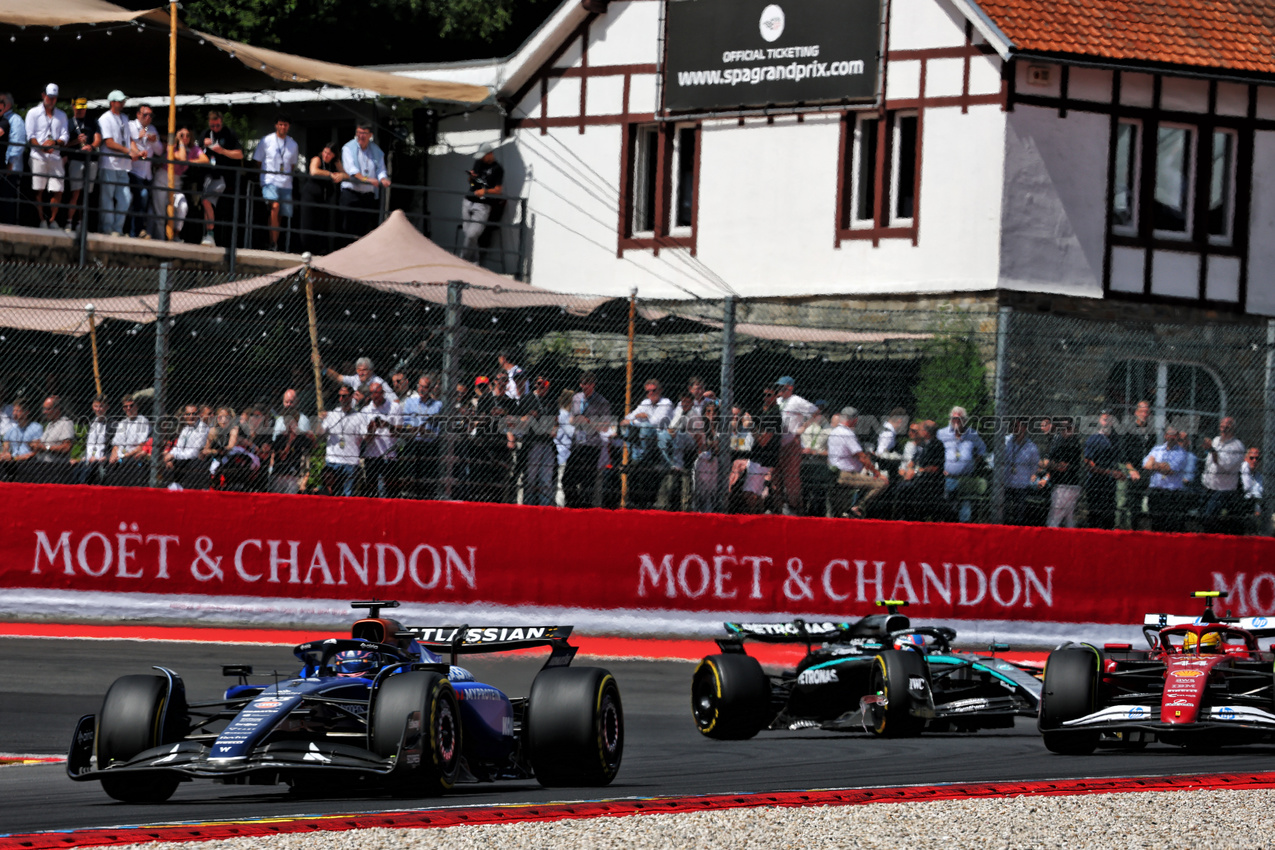 GP BELGIO, Alexander Albon (THA) Atlassian Williams Racing FW47.

26.07.2025. Formula 1 World Championship, Rd 13, Belgian Grand Prix, Spa Francorchamps, Belgium, Sprint e Qualifiche Day.

- www.xpbimages.com, EMail: requests@xpbimages.com © Copyright: Batchelor / XPB Images
