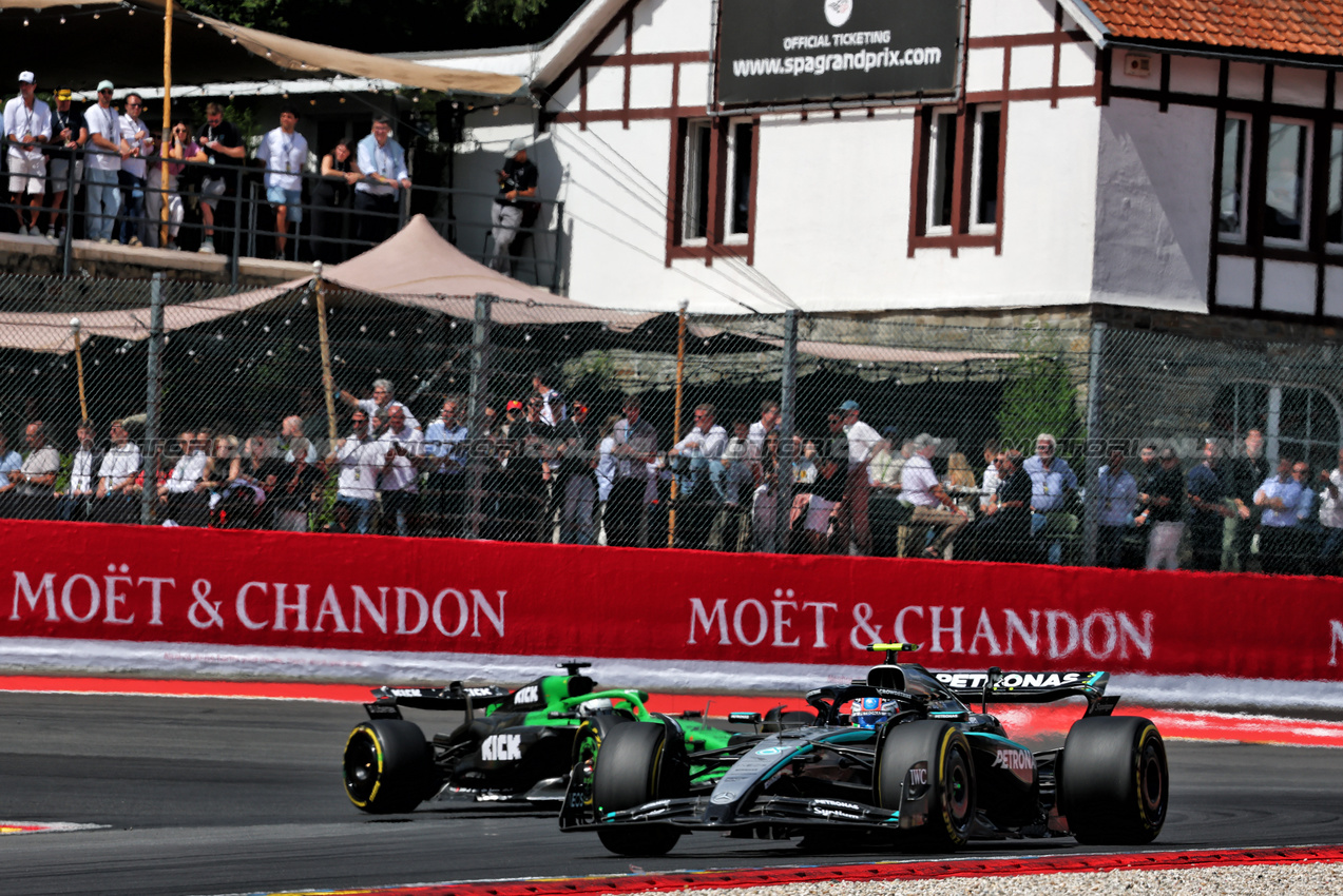 GP BELGIO, Andrea Kimi Antonelli (ITA) Mercedes AMG F1 W16.

26.07.2025. Formula 1 World Championship, Rd 13, Belgian Grand Prix, Spa Francorchamps, Belgium, Sprint e Qualifiche Day.

- www.xpbimages.com, EMail: requests@xpbimages.com © Copyright: Batchelor / XPB Images