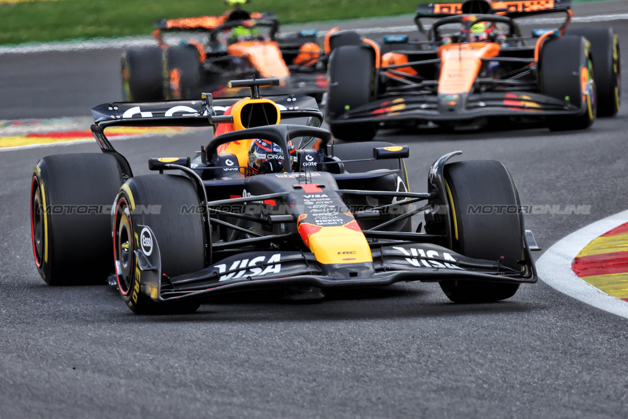 GP BELGIO, Max Verstappen (NLD) Red Bull Racing RB21.

26.07.2025. Formula 1 World Championship, Rd 13, Belgian Grand Prix, Spa Francorchamps, Belgium, Sprint e Qualifiche Day.

- www.xpbimages.com, EMail: requests@xpbimages.com © Copyright: Bearne / XPB Images