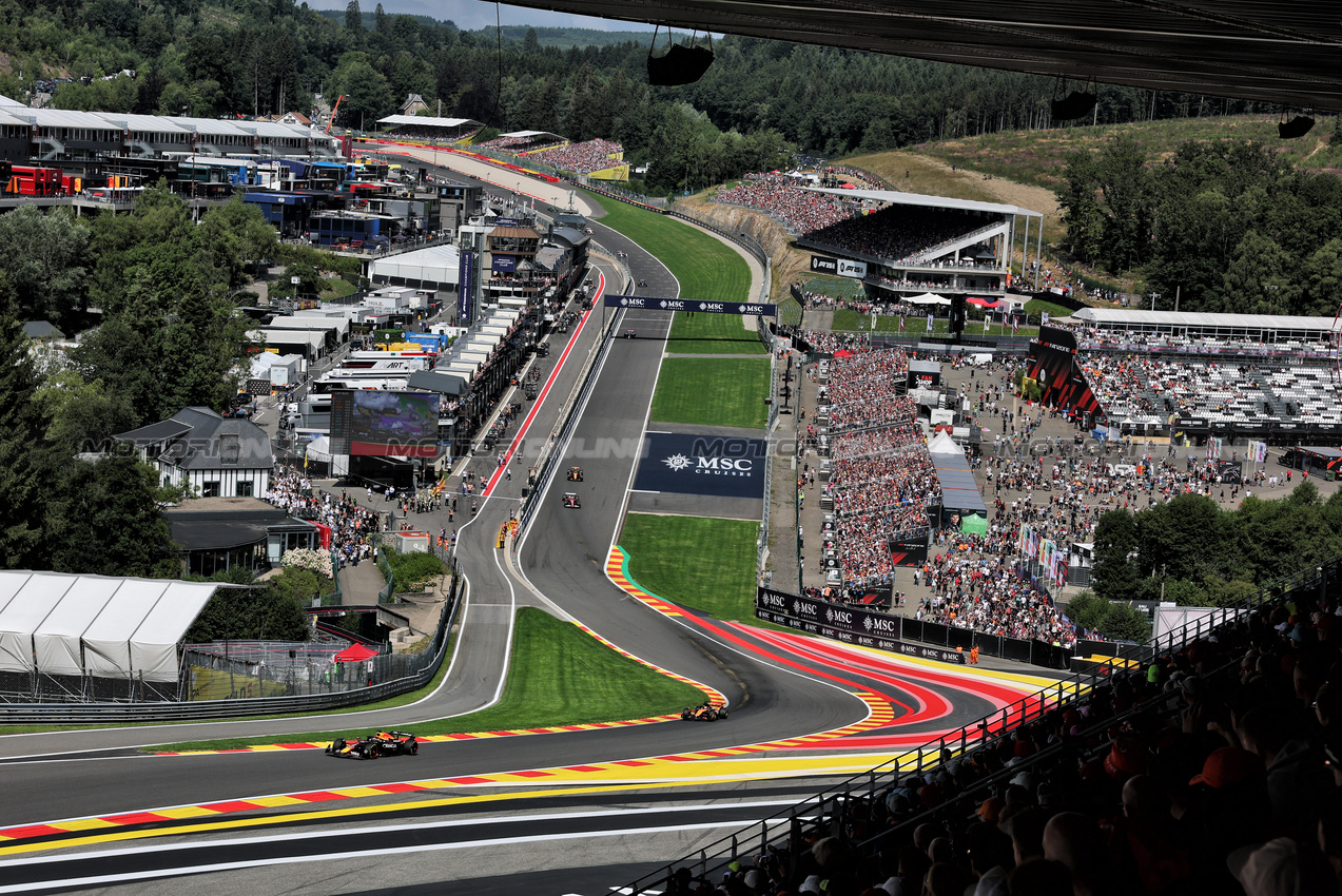 GP BELGIO, Max Verstappen (NLD) Red Bull Racing RB21.

26.07.2025. Formula 1 World Championship, Rd 13, Belgian Grand Prix, Spa Francorchamps, Belgium, Sprint e Qualifiche Day.

- www.xpbimages.com, EMail: requests@xpbimages.com © Copyright: Moy / XPB Images