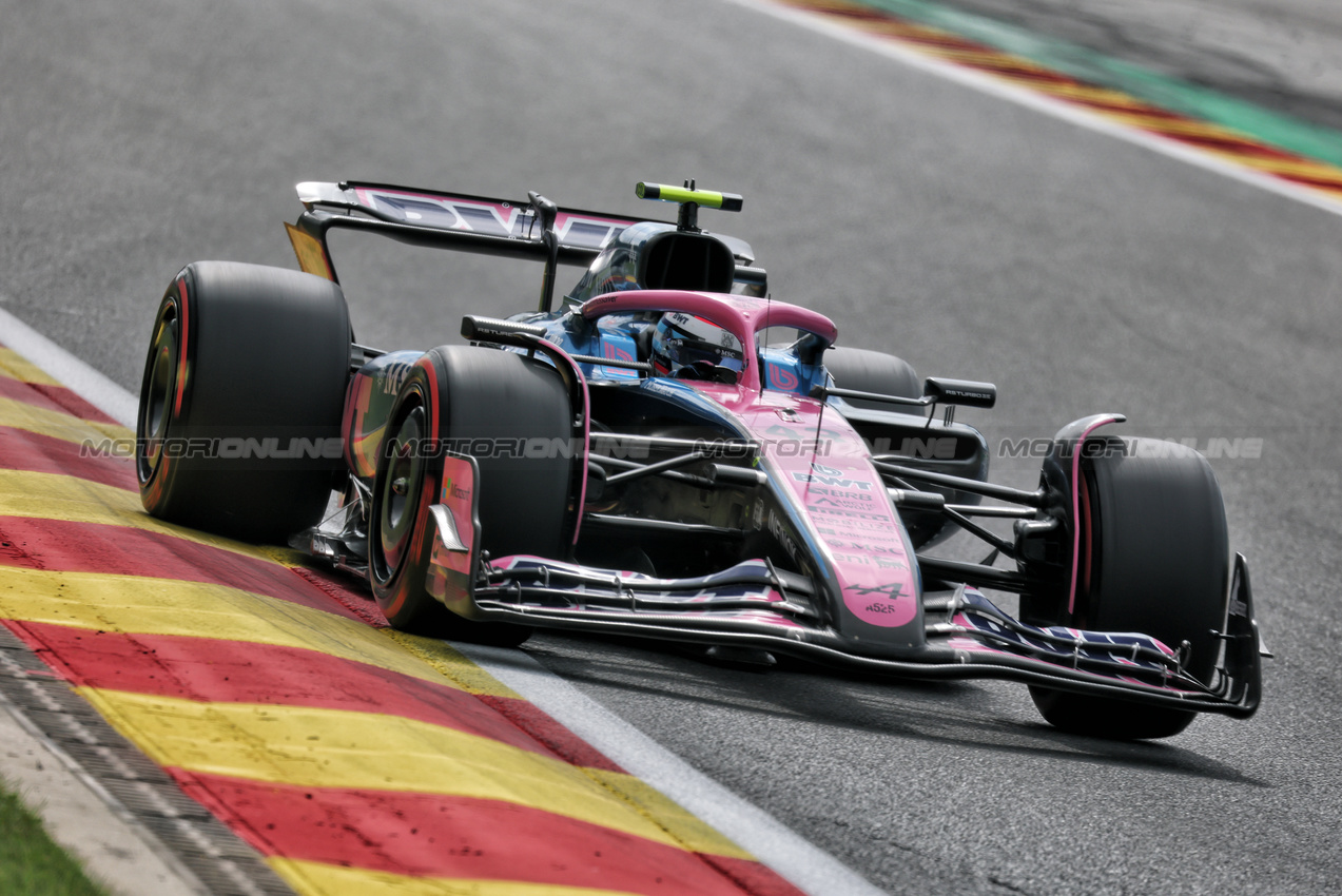 GP BELGIO, Franco Colapinto (ARG) Alpine F1 Team A525.

26.07.2025. Formula 1 World Championship, Rd 13, Belgian Grand Prix, Spa Francorchamps, Belgium, Sprint e Qualifiche Day.

- www.xpbimages.com, EMail: requests@xpbimages.com © Copyright: Moy / XPB Images