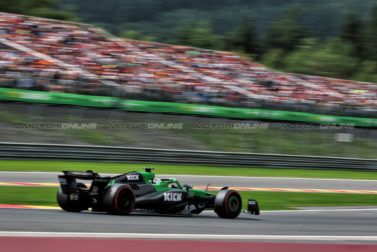 GP BELGIO, Nico Hulkenberg (GER) Sauber C45.

26.07.2025. Formula 1 World Championship, Rd 13, Belgian Grand Prix, Spa Francorchamps, Belgium, Sprint e Qualifiche Day.

- www.xpbimages.com, EMail: requests@xpbimages.com © Copyright: Moy / XPB Images