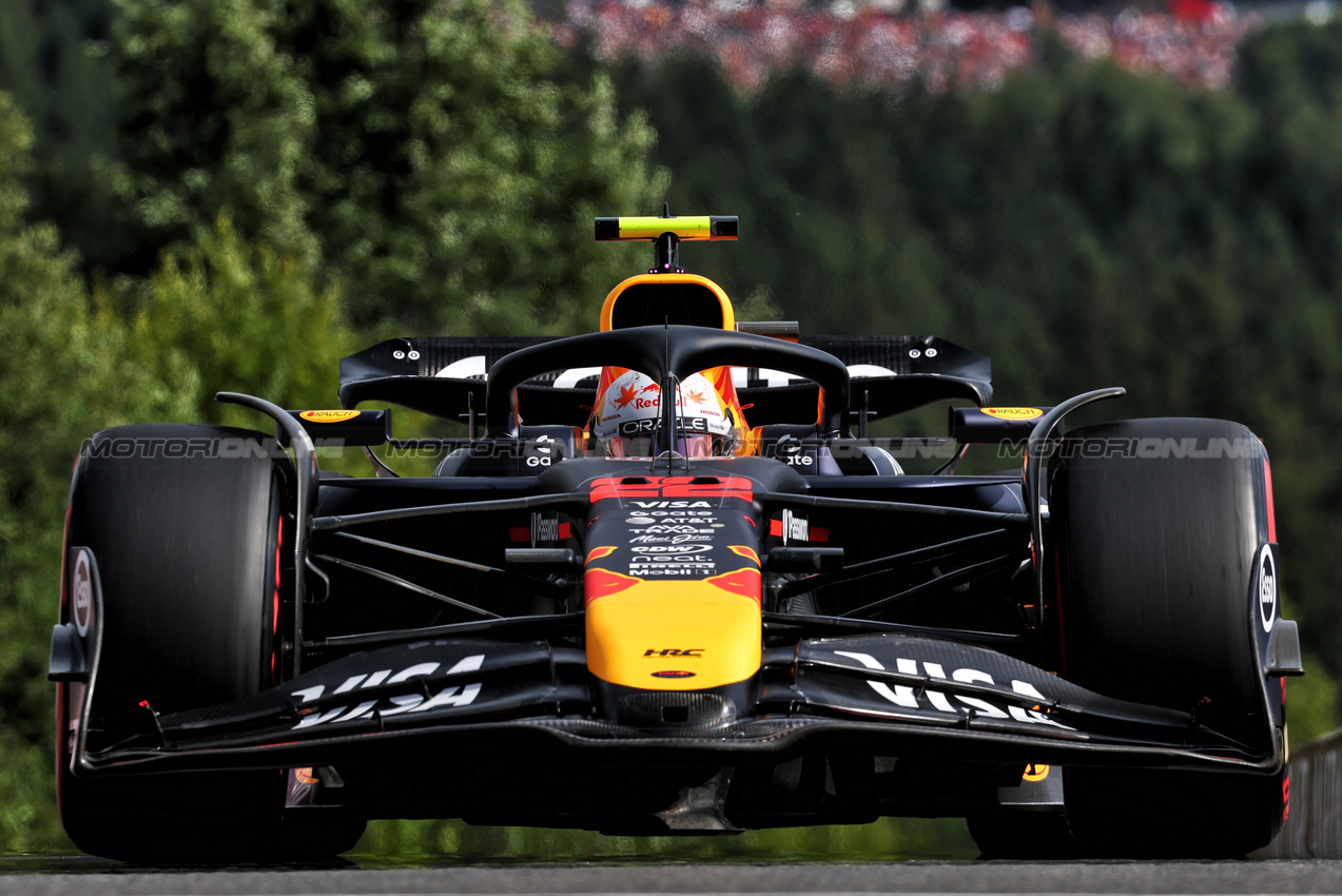 GP BELGIO, Yuki Tsunoda (JPN) Red Bull Racing RB21.

26.07.2025. Formula 1 World Championship, Rd 13, Belgian Grand Prix, Spa Francorchamps, Belgium, Sprint e Qualifiche Day.

- www.xpbimages.com, EMail: requests@xpbimages.com © Copyright: Batchelor / XPB Images