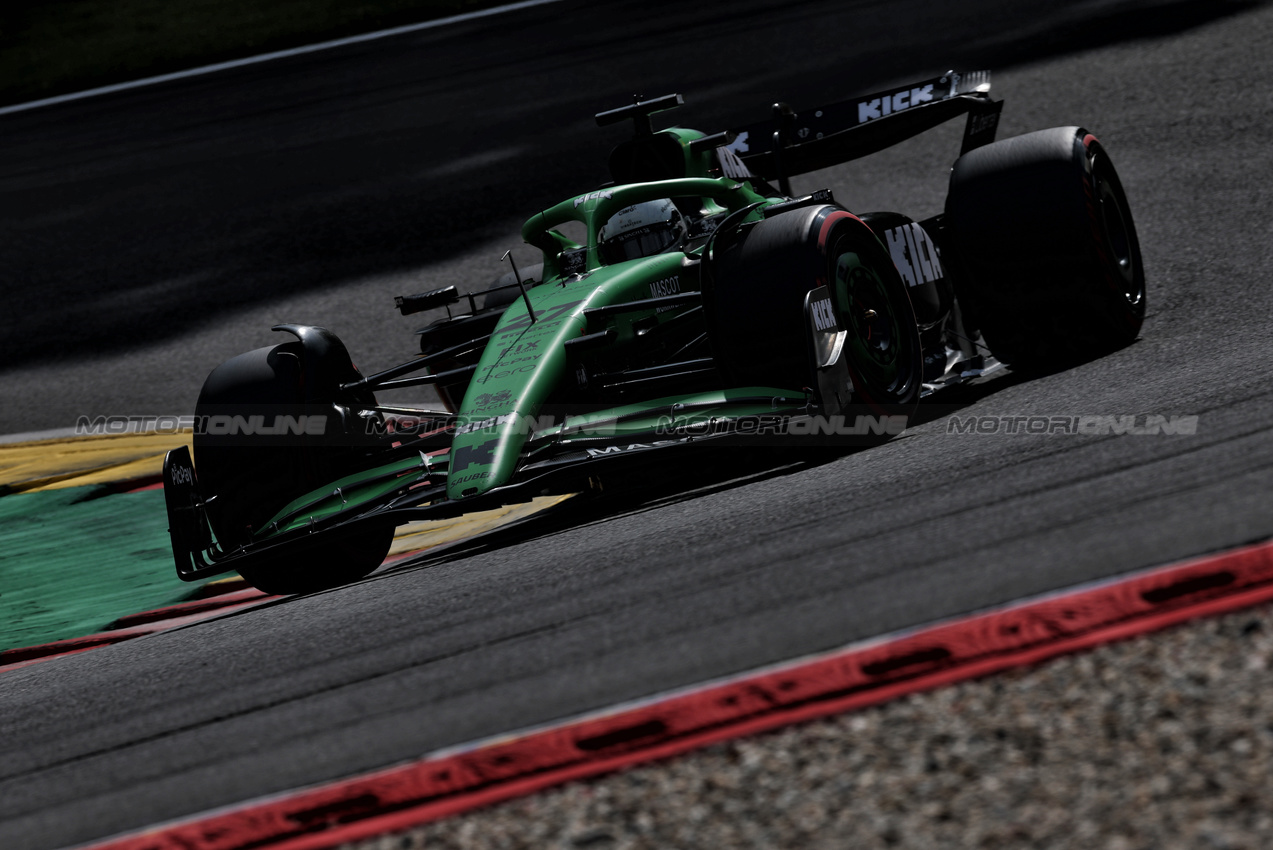 GP BELGIO, Nico Hulkenberg (GER) Sauber C45.

26.07.2025. Formula 1 World Championship, Rd 13, Belgian Grand Prix, Spa Francorchamps, Belgium, Sprint e Qualifiche Day.

- www.xpbimages.com, EMail: requests@xpbimages.com © Copyright: Charniaux / XPB Images