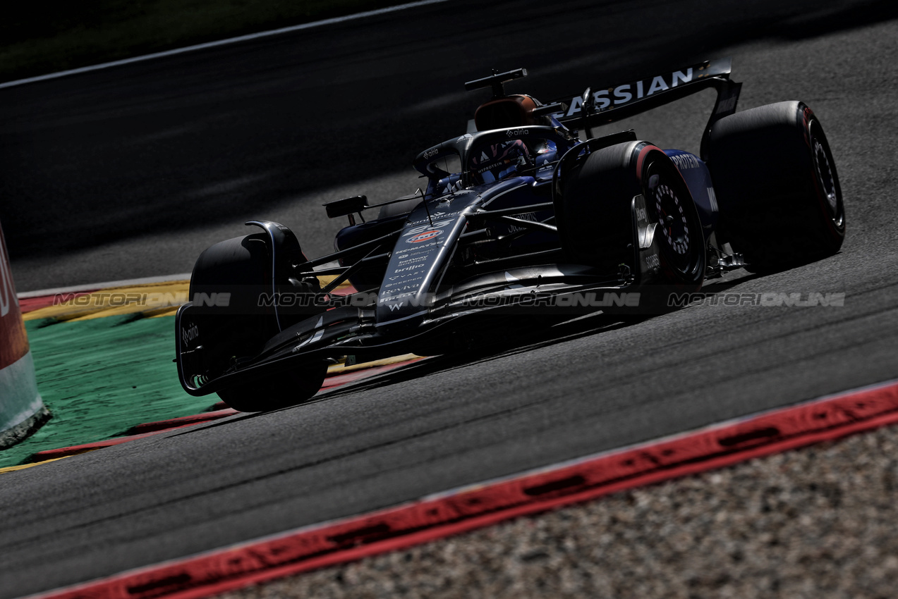 GP BELGIO, Alexander Albon (THA) Atlassian Williams Racing FW47.

26.07.2025. Formula 1 World Championship, Rd 13, Belgian Grand Prix, Spa Francorchamps, Belgium, Sprint e Qualifiche Day.

- www.xpbimages.com, EMail: requests@xpbimages.com © Copyright: Charniaux / XPB Images