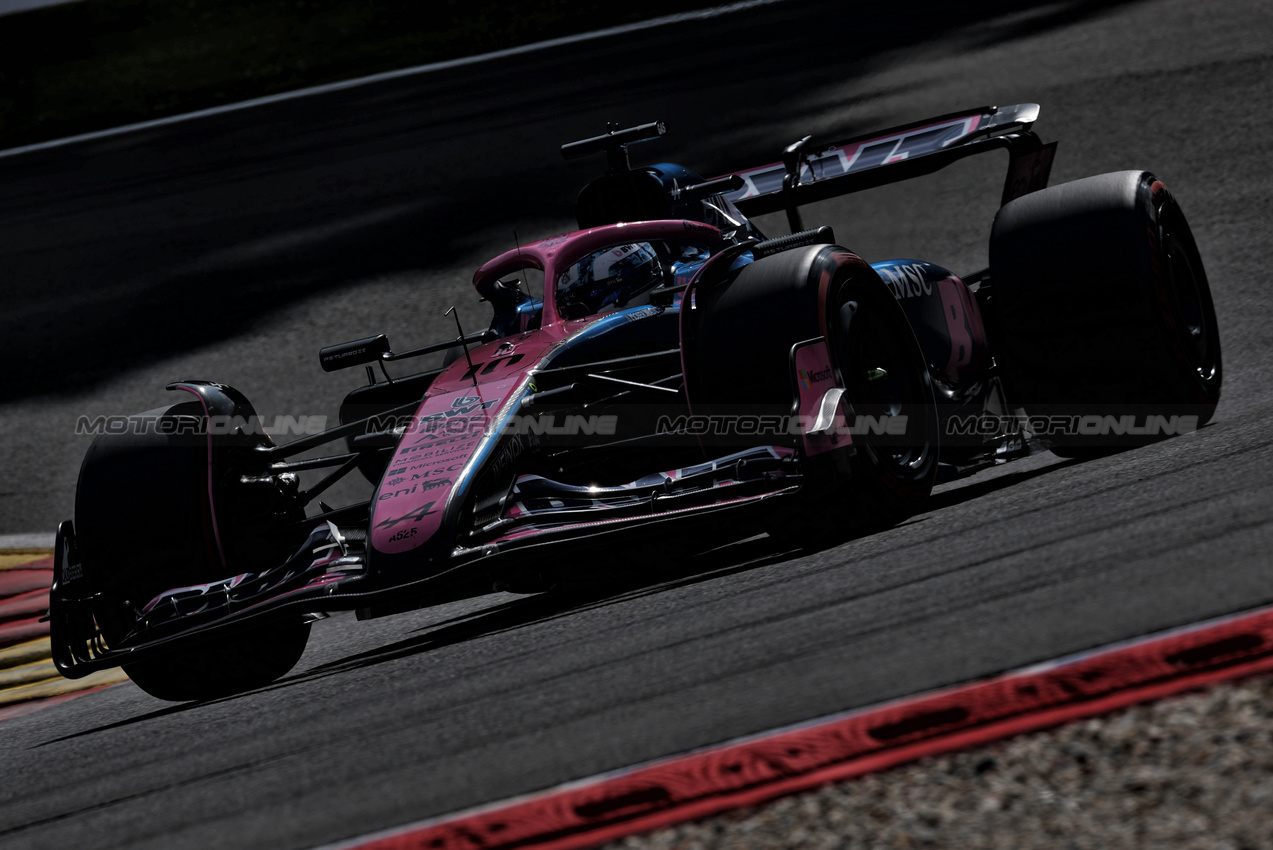 GP BELGIO, Pierre Gasly (FRA) Alpine F1 Team A525.

26.07.2025. Formula 1 World Championship, Rd 13, Belgian Grand Prix, Spa Francorchamps, Belgium, Sprint e Qualifiche Day.

- www.xpbimages.com, EMail: requests@xpbimages.com © Copyright: Charniaux / XPB Images