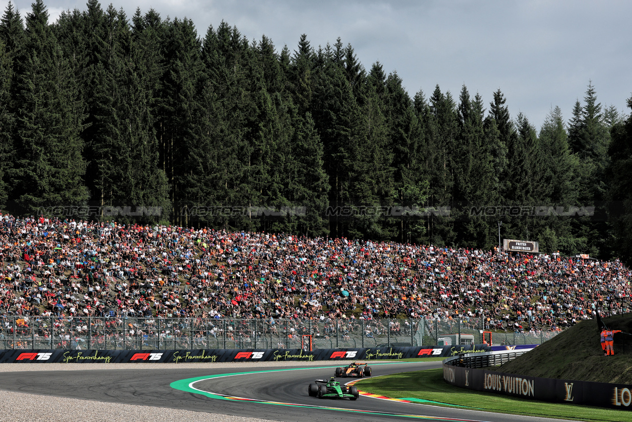 GP BELGIO, Gabriel Bortoleto (BRA) Sauber C45.

26.07.2025. Formula 1 World Championship, Rd 13, Belgian Grand Prix, Spa Francorchamps, Belgium, Sprint e Qualifiche Day.

- www.xpbimages.com, EMail: requests@xpbimages.com © Copyright: Moy / XPB Images