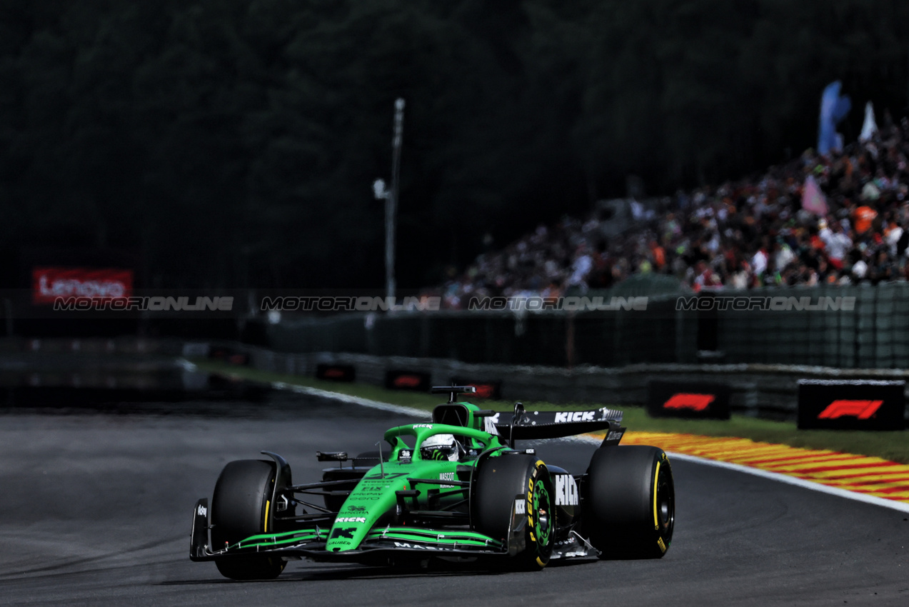 GP BELGIO, Nico Hulkenberg (GER) Sauber C45.

26.07.2025. Formula 1 World Championship, Rd 13, Belgian Grand Prix, Spa Francorchamps, Belgium, Sprint e Qualifiche Day.

- www.xpbimages.com, EMail: requests@xpbimages.com © Copyright: Bearne / XPB Images