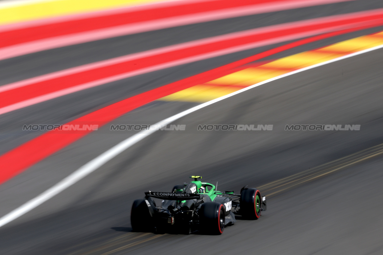GP BELGIO, Gabriel Bortoleto (BRA) Sauber C45.

26.07.2025. Formula 1 World Championship, Rd 13, Belgian Grand Prix, Spa Francorchamps, Belgium, Sprint e Qualifiche Day.

 - www.xpbimages.com, EMail: requests@xpbimages.com © Copyright: Coates / XPB Images