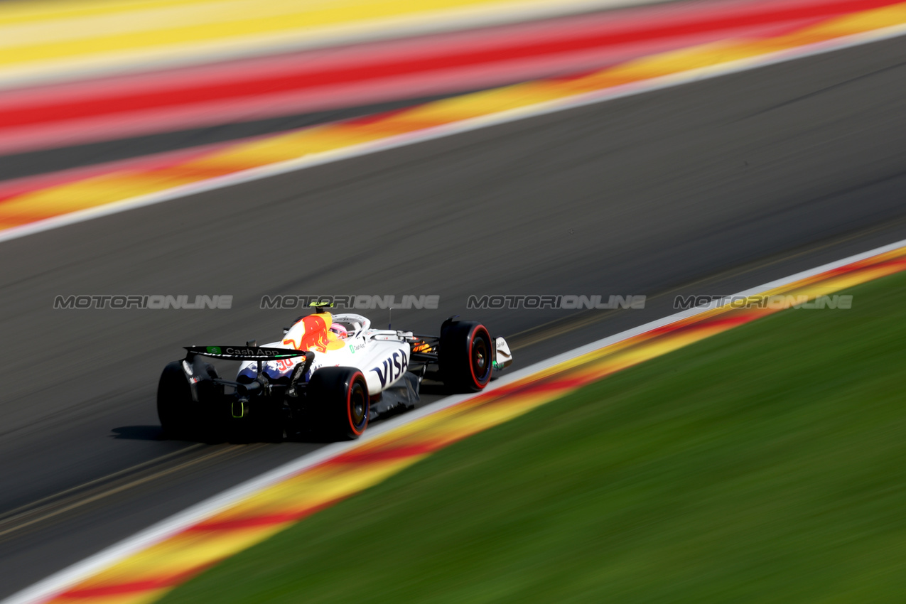 GP BELGIO, Liam Lawson (NZL) Racing Bulls VCARB 02.

26.07.2025. Formula 1 World Championship, Rd 13, Belgian Grand Prix, Spa Francorchamps, Belgium, Sprint e Qualifiche Day.

 - www.xpbimages.com, EMail: requests@xpbimages.com © Copyright: Coates / XPB Images