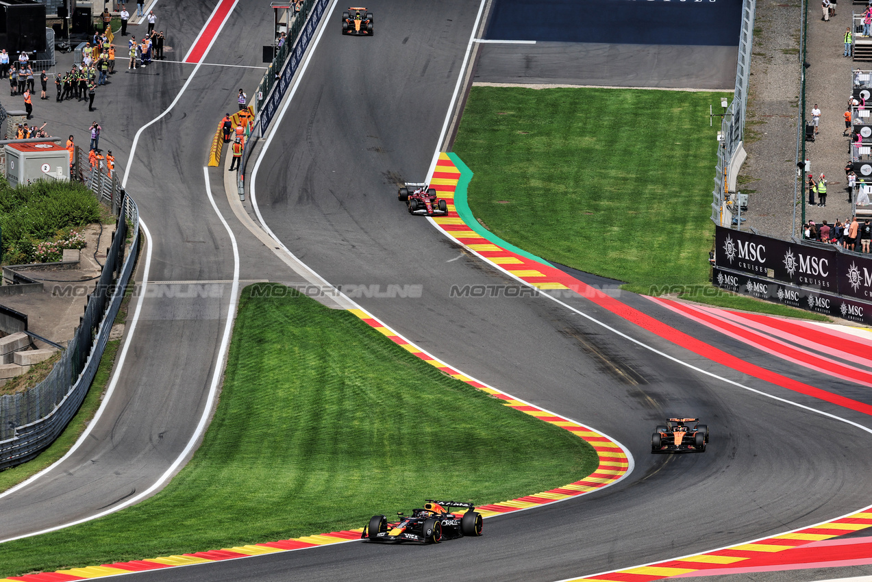 GP BELGIO, Max Verstappen (NLD) Red Bull Racing RB21.

26.07.2025. Formula 1 World Championship, Rd 13, Belgian Grand Prix, Spa Francorchamps, Belgium, Sprint e Qualifiche Day.

- www.xpbimages.com, EMail: requests@xpbimages.com © Copyright: Moy / XPB Images