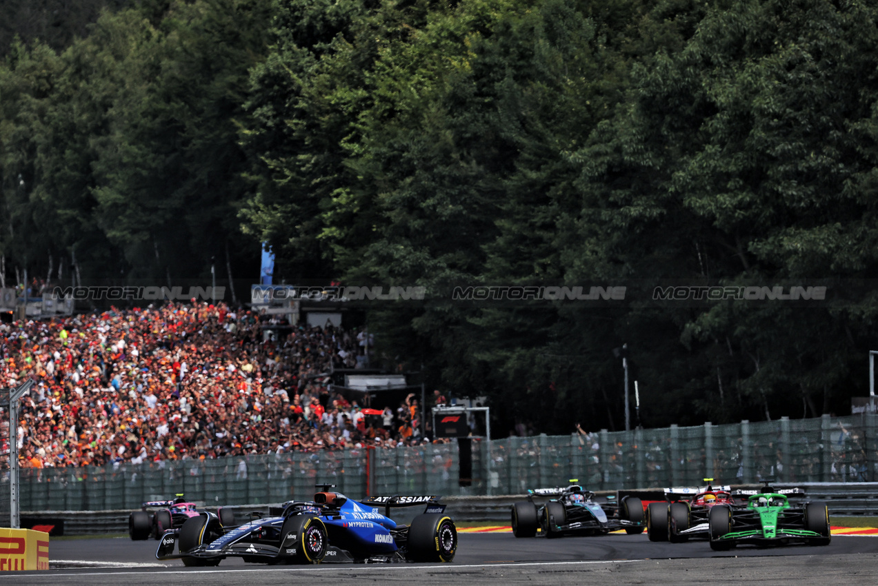 GP BELGIO, Alexander Albon (THA) Atlassian Williams Racing FW47.

26.07.2025. Formula 1 World Championship, Rd 13, Belgian Grand Prix, Spa Francorchamps, Belgium, Sprint e Qualifiche Day.

- www.xpbimages.com, EMail: requests@xpbimages.com © Copyright: Bearne / XPB Images