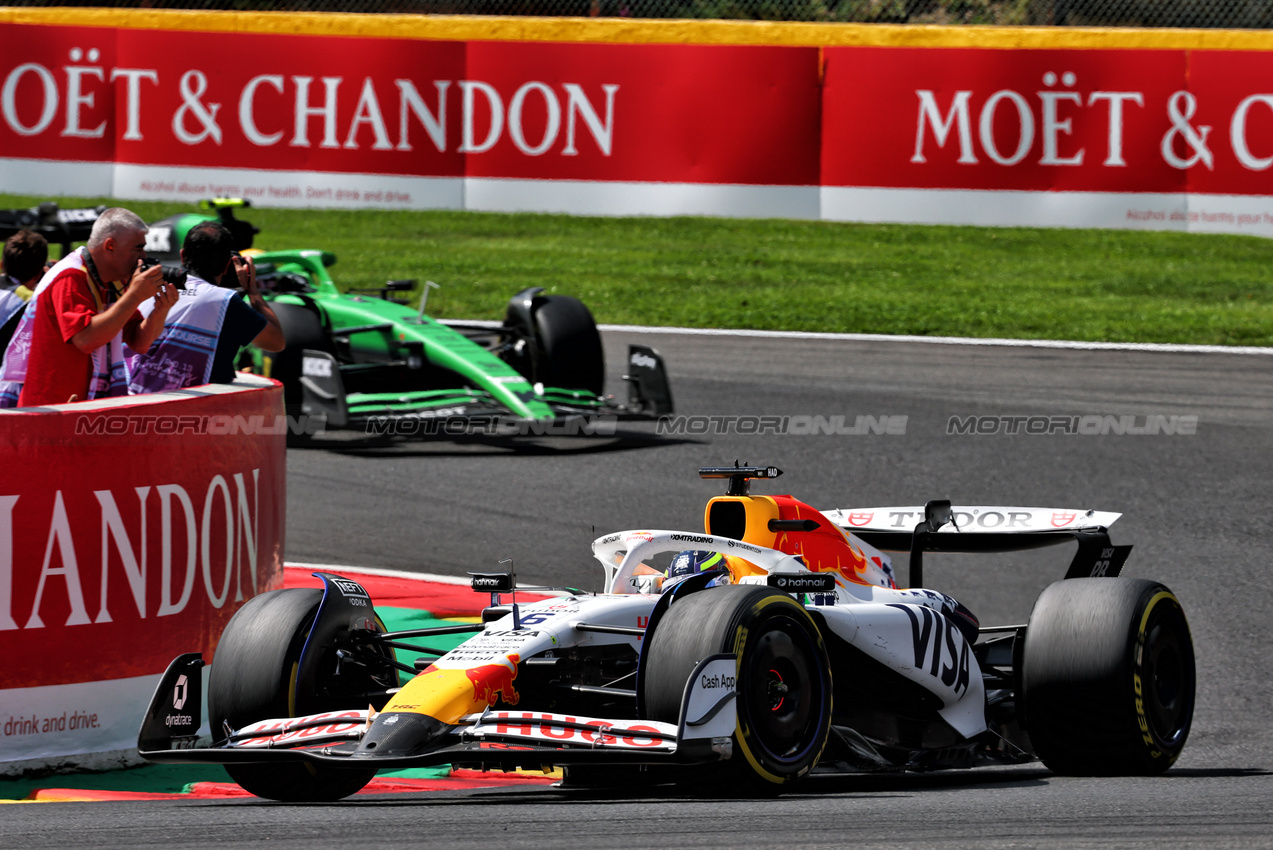 GP BELGIO, Isack Hadjar (FRA) Racing Bulls VCARB 02.

26.07.2025. Formula 1 World Championship, Rd 13, Belgian Grand Prix, Spa Francorchamps, Belgium, Sprint e Qualifiche Day.

- www.xpbimages.com, EMail: requests@xpbimages.com © Copyright: Batchelor / XPB Images