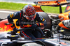 GP BELGIO, Sprint winner Max Verstappen (NLD) Red Bull Racing RB21 in parc ferme.

26.07.2025. Formula 1 World Championship, Rd 13, Belgian Grand Prix, Spa Francorchamps, Belgium, Sprint e Qualifiche Day.

- www.xpbimages.com, EMail: requests@xpbimages.com © Copyright: Batchelor / XPB Images