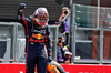 GP BELGIO, Sprint winner Max Verstappen (NLD) Red Bull Racing celebrates in parc ferme.

26.07.2025. Formula 1 World Championship, Rd 13, Belgian Grand Prix, Spa Francorchamps, Belgium, Sprint e Qualifiche Day.

- www.xpbimages.com, EMail: requests@xpbimages.com © Copyright: Moy / XPB Images