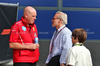 GP BELGIO, (L to R): Jock Clear (GBR) Ferrari Senior Performance Engineer with Jacques Villeneuve (CDN) (Right) e his son Henri Villeneuve (CDN).

26.07.2025. Formula 1 World Championship, Rd 13, Belgian Grand Prix, Spa Francorchamps, Belgium, Sprint e Qualifiche Day.

- www.xpbimages.com, EMail: requests@xpbimages.com © Copyright: Moy / XPB Images