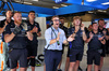 GP BELGIO, Atlassian Williams Racing celebrate fifth position for Alexander Albon (THA) Atlassian Williams Racing in qualifying.

26.07.2025. Formula 1 World Championship, Rd 13, Belgian Grand Prix, Spa Francorchamps, Belgium, Sprint e Qualifiche Day.

- www.xpbimages.com, EMail: requests@xpbimages.com © Copyright: Bearne / XPB Images