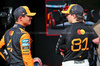 GP BELGIO, (L to R): Pole sitter Lando Norris (GBR) McLaren with second placed team mate Oscar Piastri (AUS) McLaren in qualifying parc ferme.

26.07.2025. Formula 1 World Championship, Rd 13, Belgian Grand Prix, Spa Francorchamps, Belgium, Sprint e Qualifiche Day.

- www.xpbimages.com, EMail: requests@xpbimages.com © Copyright: Batchelor / XPB Images
