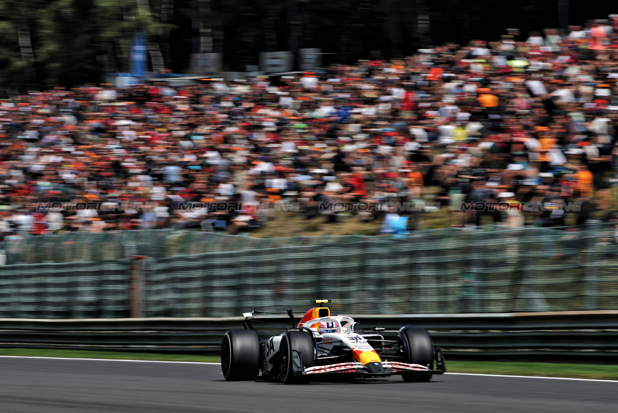 GP BELGIO, Liam Lawson (NZL) Racing Bulls VCARB 02.

25.07.2025. Formula 1 World Championship, Rd 13, Belgian Grand Prix, Spa Francorchamps, Belgium, Sprint Qualifiche Day.

- www.xpbimages.com, EMail: requests@xpbimages.com © Copyright: Bearne / XPB Images