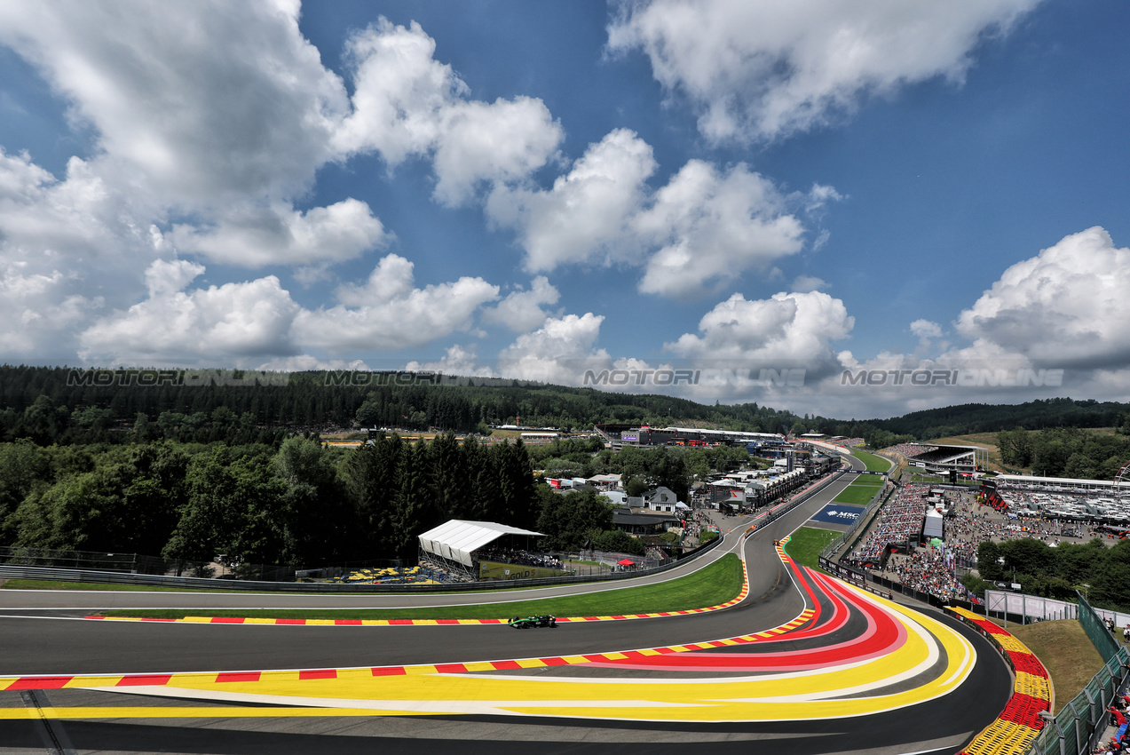 GP BELGIO, Gabriel Bortoleto (BRA) Sauber C45.

25.07.2025. Formula 1 World Championship, Rd 13, Belgian Grand Prix, Spa Francorchamps, Belgium, Sprint Qualifiche Day.

- www.xpbimages.com, EMail: requests@xpbimages.com © Copyright: Moy / XPB Images