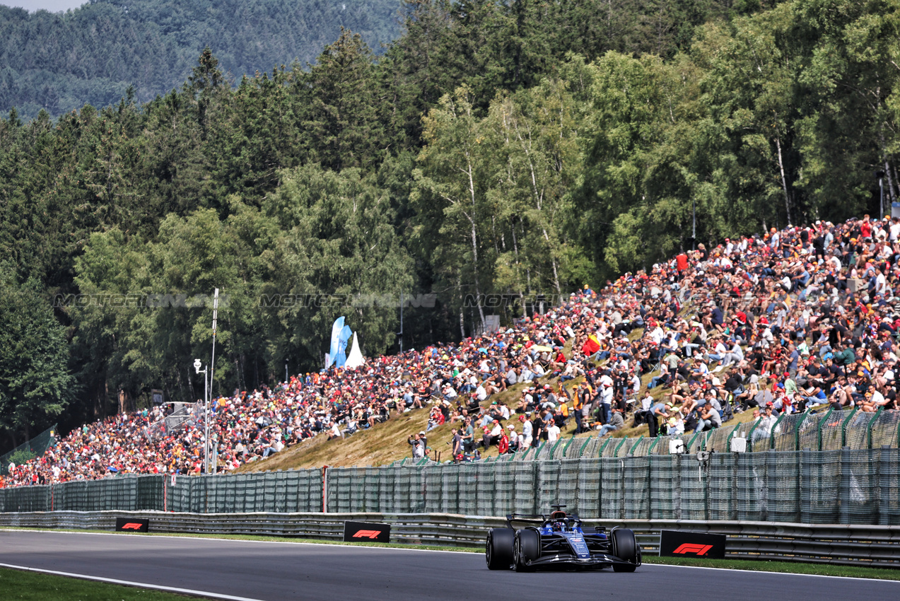 GP BELGIO, Alexander Albon (THA) Atlassian Williams Racing FW47.

25.07.2025. Formula 1 World Championship, Rd 13, Belgian Grand Prix, Spa Francorchamps, Belgium, Sprint Qualifiche Day.

- www.xpbimages.com, EMail: requests@xpbimages.com © Copyright: Bearne / XPB Images