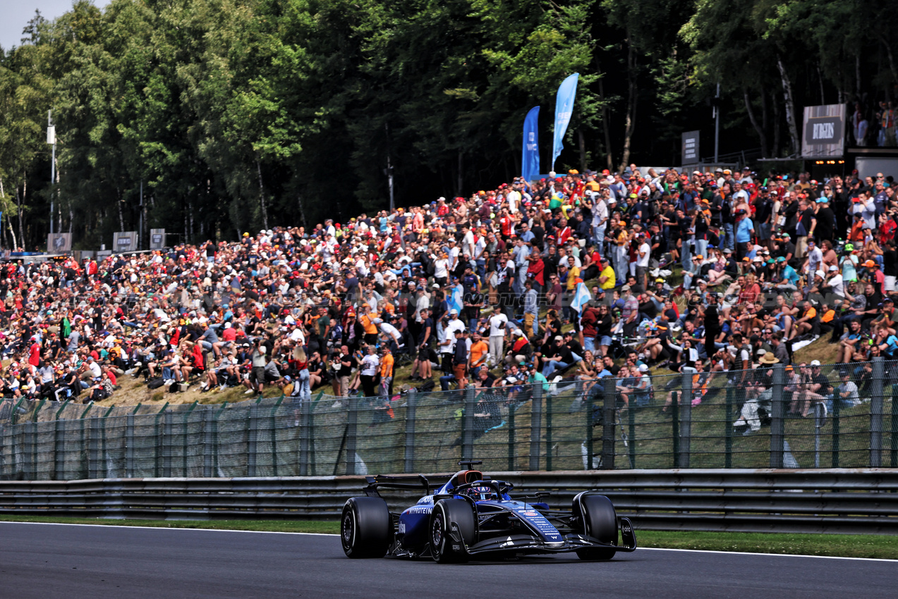 GP BELGIO, Alexander Albon (THA) Atlassian Williams Racing FW47.

25.07.2025. Formula 1 World Championship, Rd 13, Belgian Grand Prix, Spa Francorchamps, Belgium, Sprint Qualifiche Day.

- www.xpbimages.com, EMail: requests@xpbimages.com © Copyright: Bearne / XPB Images