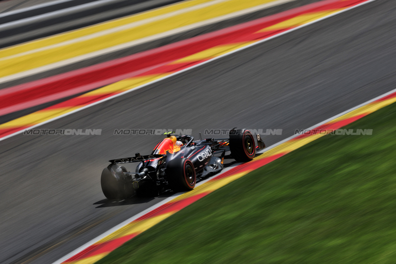 GP BELGIO, Yuki Tsunoda (JPN) Red Bull Racing RB21.

25.07.2025. Formula 1 World Championship, Rd 13, Belgian Grand Prix, Spa Francorchamps, Belgium, Sprint Qualifiche Day.

- www.xpbimages.com, EMail: requests@xpbimages.com © Copyright: Moy / XPB Images