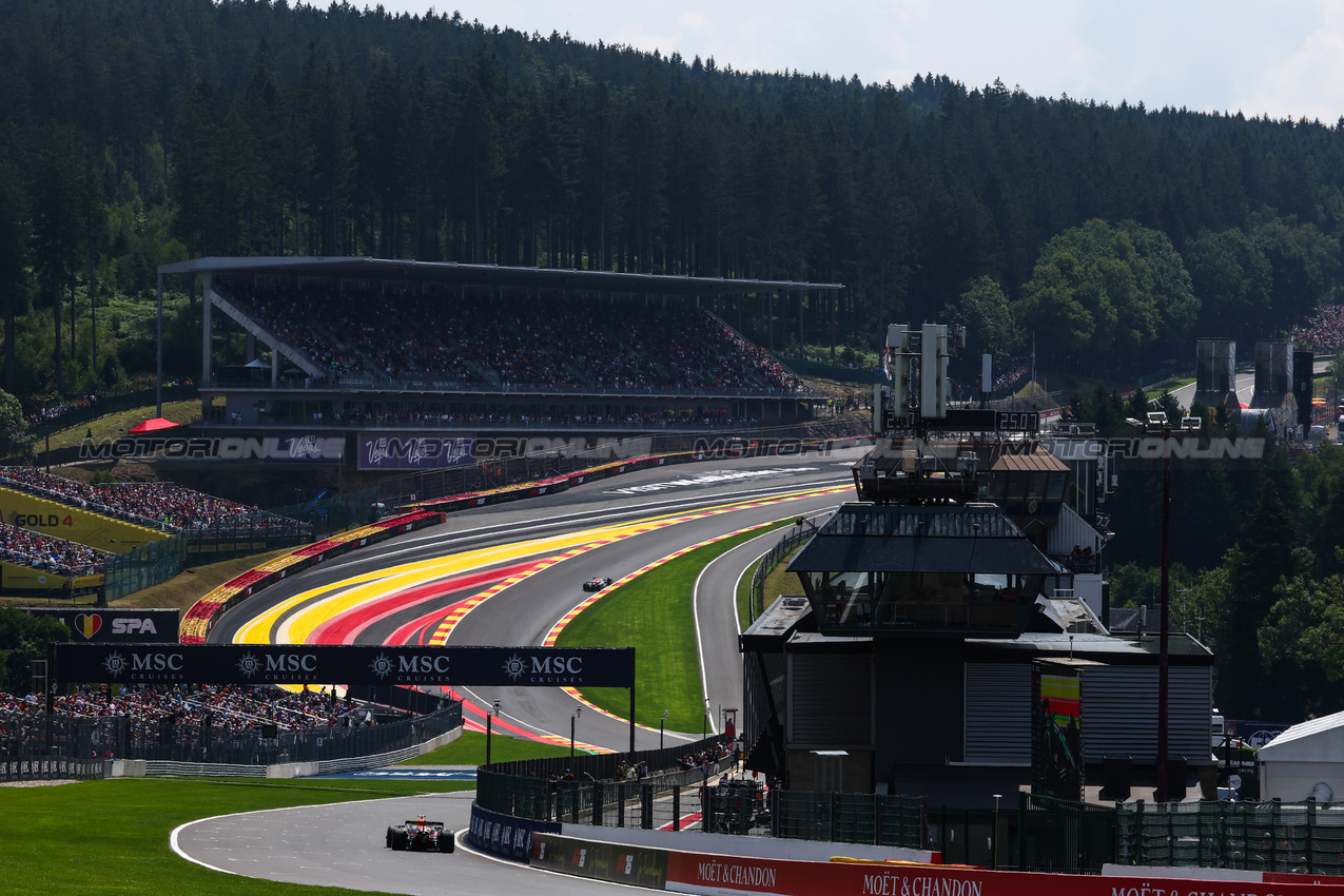 GP BELGIO, Yuki Tsunoda (JPN), Red Bull Racing 
25.07.2025. Formula 1 World Championship, Rd 13, Belgian Grand Prix, Spa Francorchamps, Belgium, Sprint Qualifiche Day.
- www.xpbimages.com, EMail: requests@xpbimages.com © Copyright: Charniaux / XPB Images