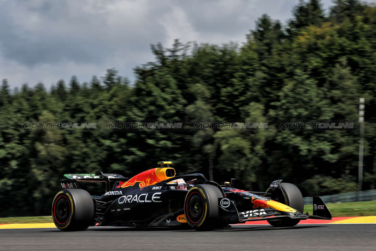 GP BELGIO, Yuki Tsunoda (JPN) Red Bull Racing RB21.

25.07.2025. Formula 1 World Championship, Rd 13, Belgian Grand Prix, Spa Francorchamps, Belgium, Sprint Qualifiche Day.

- www.xpbimages.com, EMail: requests@xpbimages.com © Copyright: Bearne / XPB Images