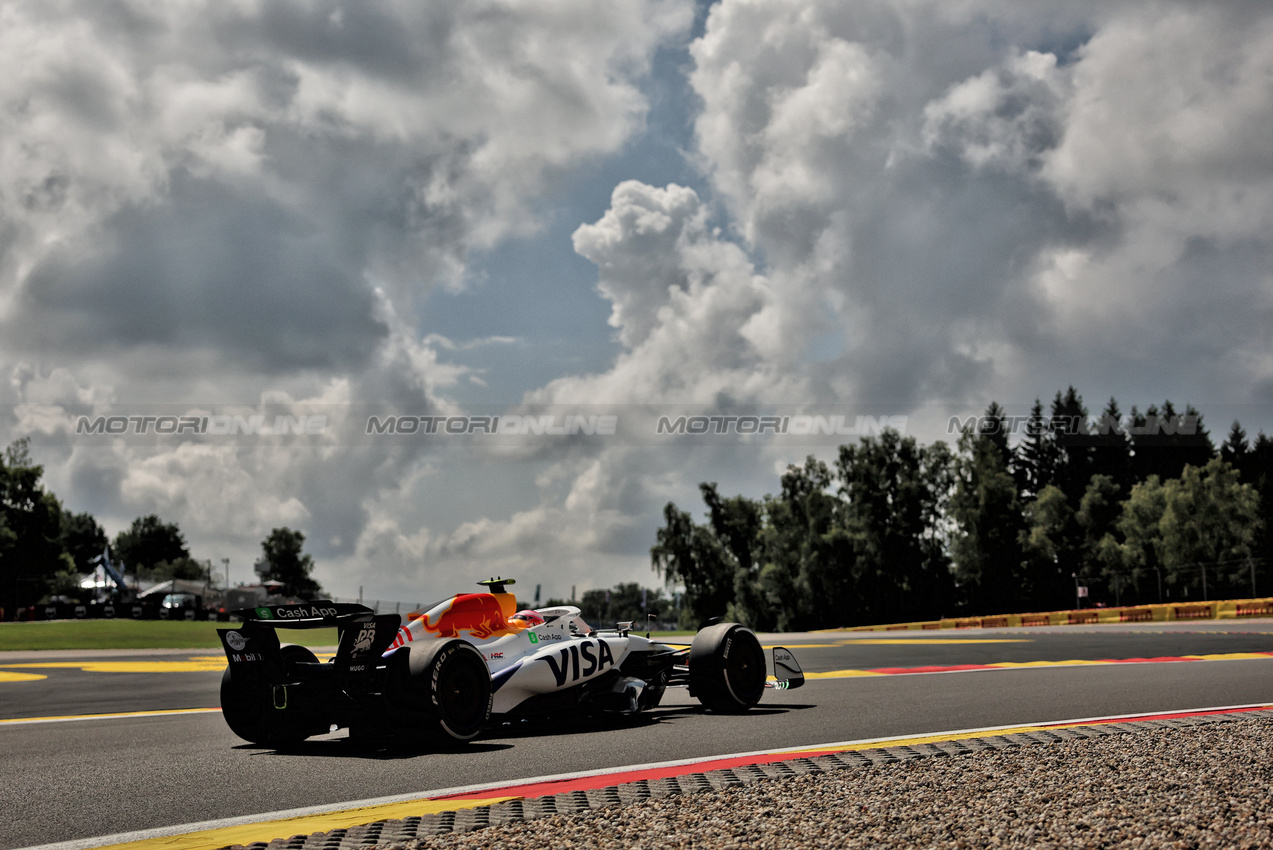 GP BELGIO, Liam Lawson (NZL) Racing Bulls VCARB 02.

25.07.2025. Formula 1 World Championship, Rd 13, Belgian Grand Prix, Spa Francorchamps, Belgium, Sprint Qualifiche Day.

- www.xpbimages.com, EMail: requests@xpbimages.com © Copyright: Bearne / XPB Images