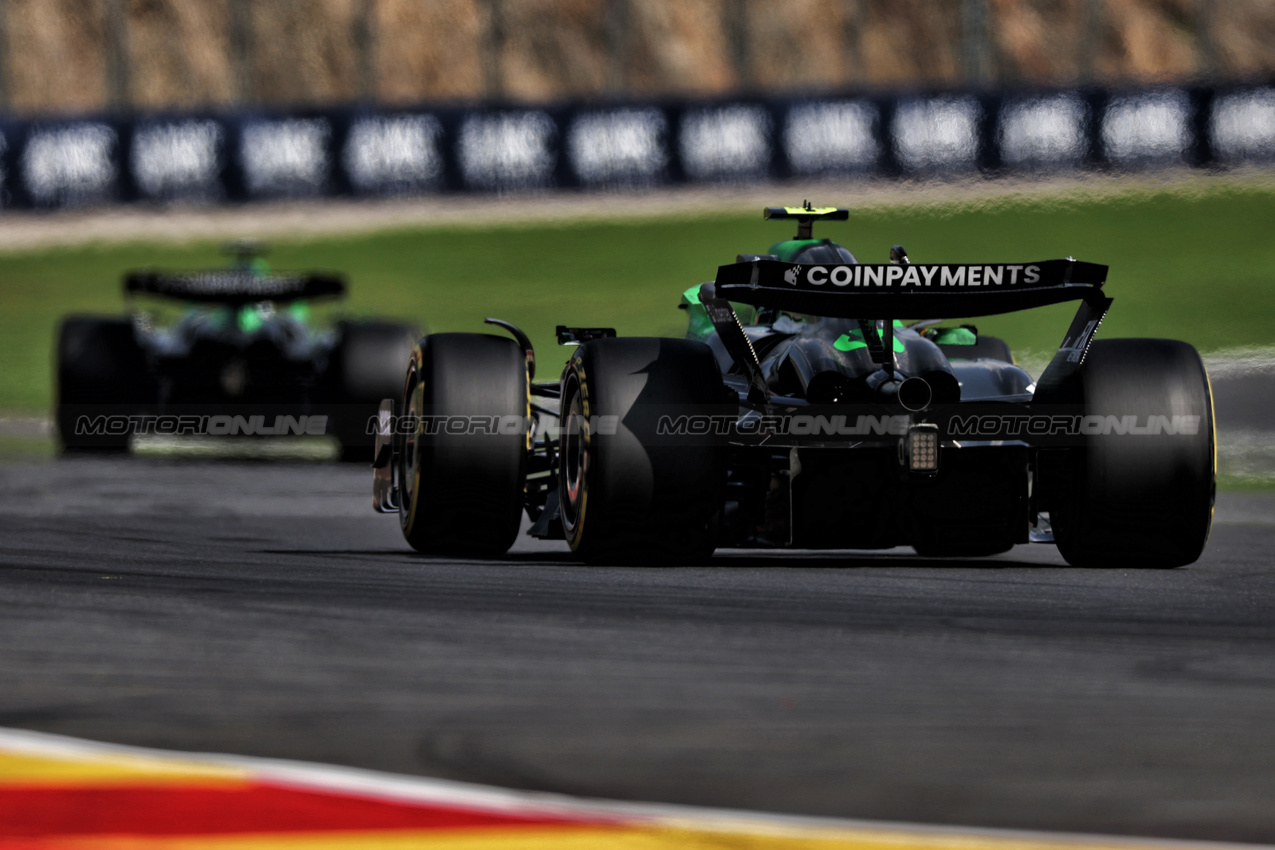 GP BELGIO, Gabriel Bortoleto (BRA) Sauber C45.

25.07.2025. Formula 1 World Championship, Rd 13, Belgian Grand Prix, Spa Francorchamps, Belgium, Sprint Qualifiche Day.

- www.xpbimages.com, EMail: requests@xpbimages.com © Copyright: Charniaux / XPB Images