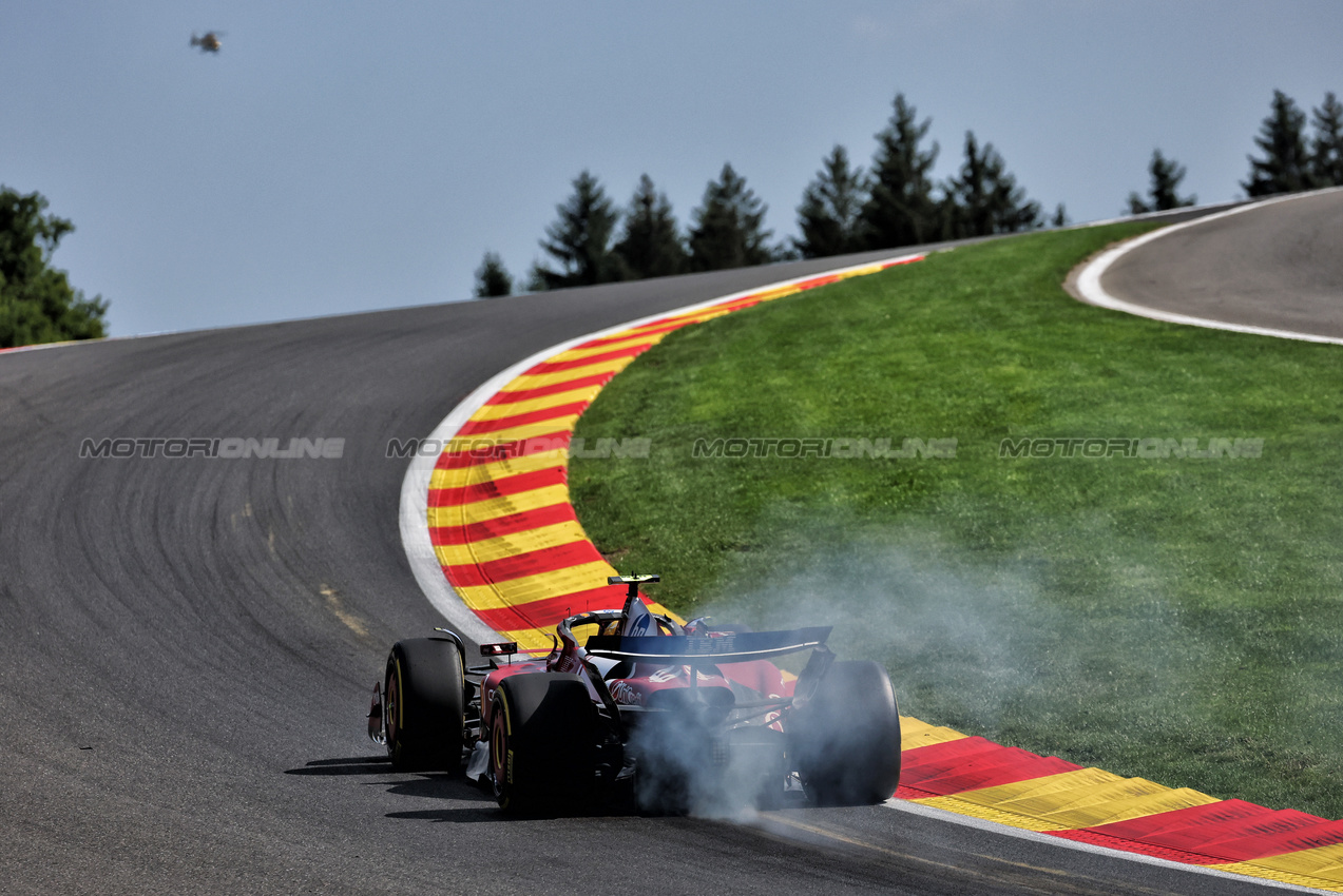 GP BELGIO, Lewis Hamilton (GBR) Ferrari SF-25.

25.07.2025. Formula 1 World Championship, Rd 13, Belgian Grand Prix, Spa Francorchamps, Belgium, Sprint Qualifiche Day.

- www.xpbimages.com, EMail: requests@xpbimages.com © Copyright: Moy / XPB Images