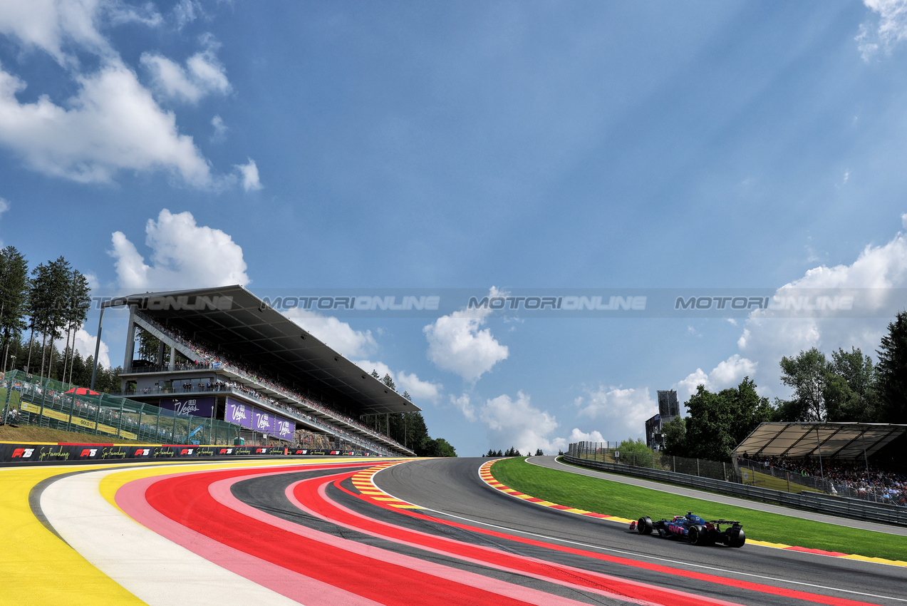 GP BELGIO, Pierre Gasly (FRA) Alpine F1 Team A525.

25.07.2025. Formula 1 World Championship, Rd 13, Belgian Grand Prix, Spa Francorchamps, Belgium, Sprint Qualifiche Day.

- www.xpbimages.com, EMail: requests@xpbimages.com © Copyright: Moy / XPB Images