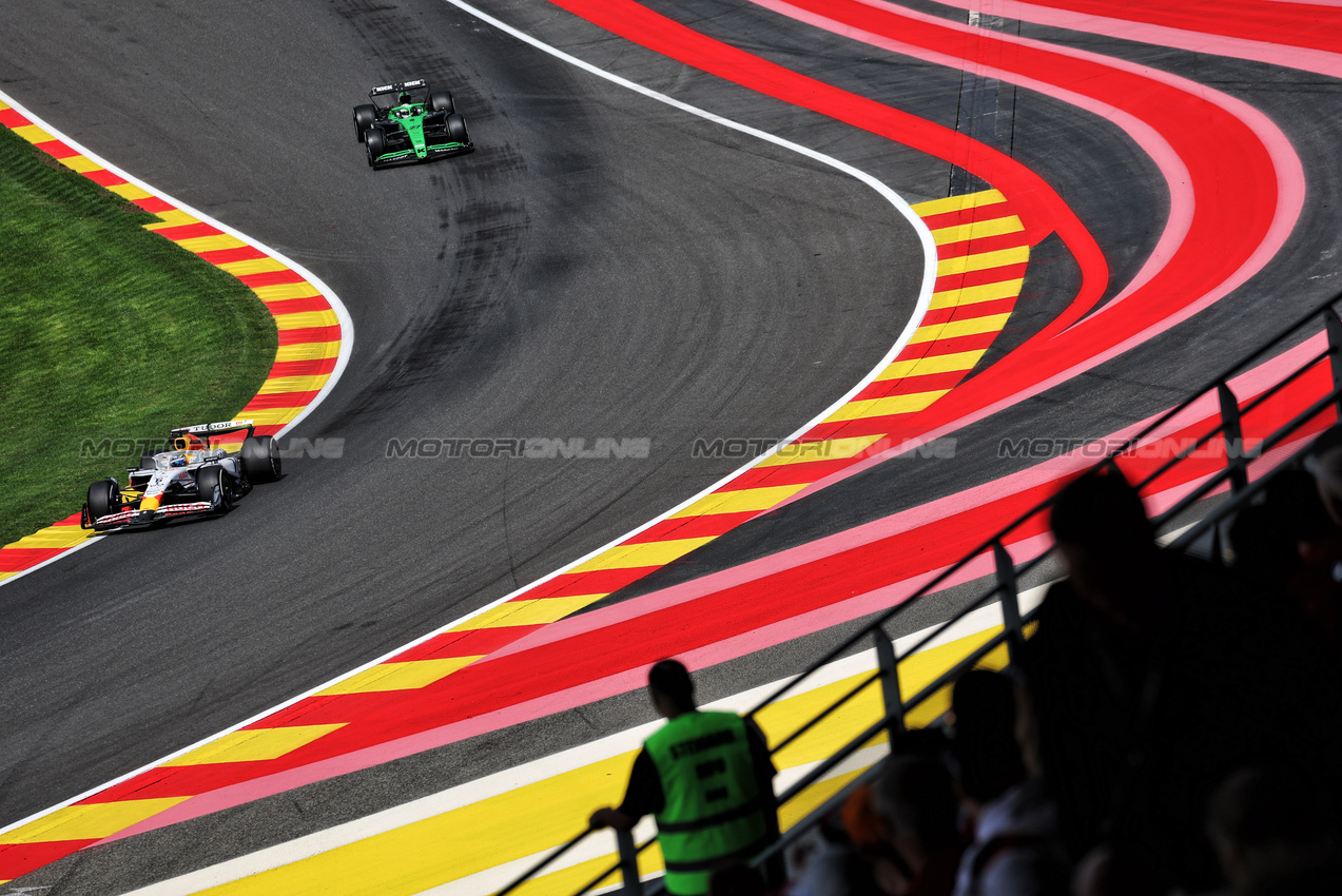 GP BELGIO, Isack Hadjar (FRA) Racing Bulls VCARB 02.

25.07.2025. Formula 1 World Championship, Rd 13, Belgian Grand Prix, Spa Francorchamps, Belgium, Sprint Qualifiche Day.

- www.xpbimages.com, EMail: requests@xpbimages.com © Copyright: Moy / XPB Images