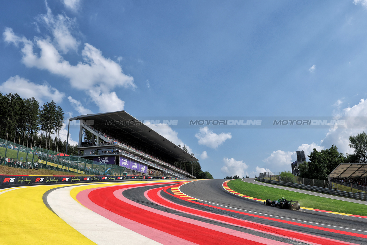 GP BELGIO, Gabriel Bortoleto (BRA) Sauber C45.

25.07.2025. Formula 1 World Championship, Rd 13, Belgian Grand Prix, Spa Francorchamps, Belgium, Sprint Qualifiche Day.

- www.xpbimages.com, EMail: requests@xpbimages.com © Copyright: Moy / XPB Images
