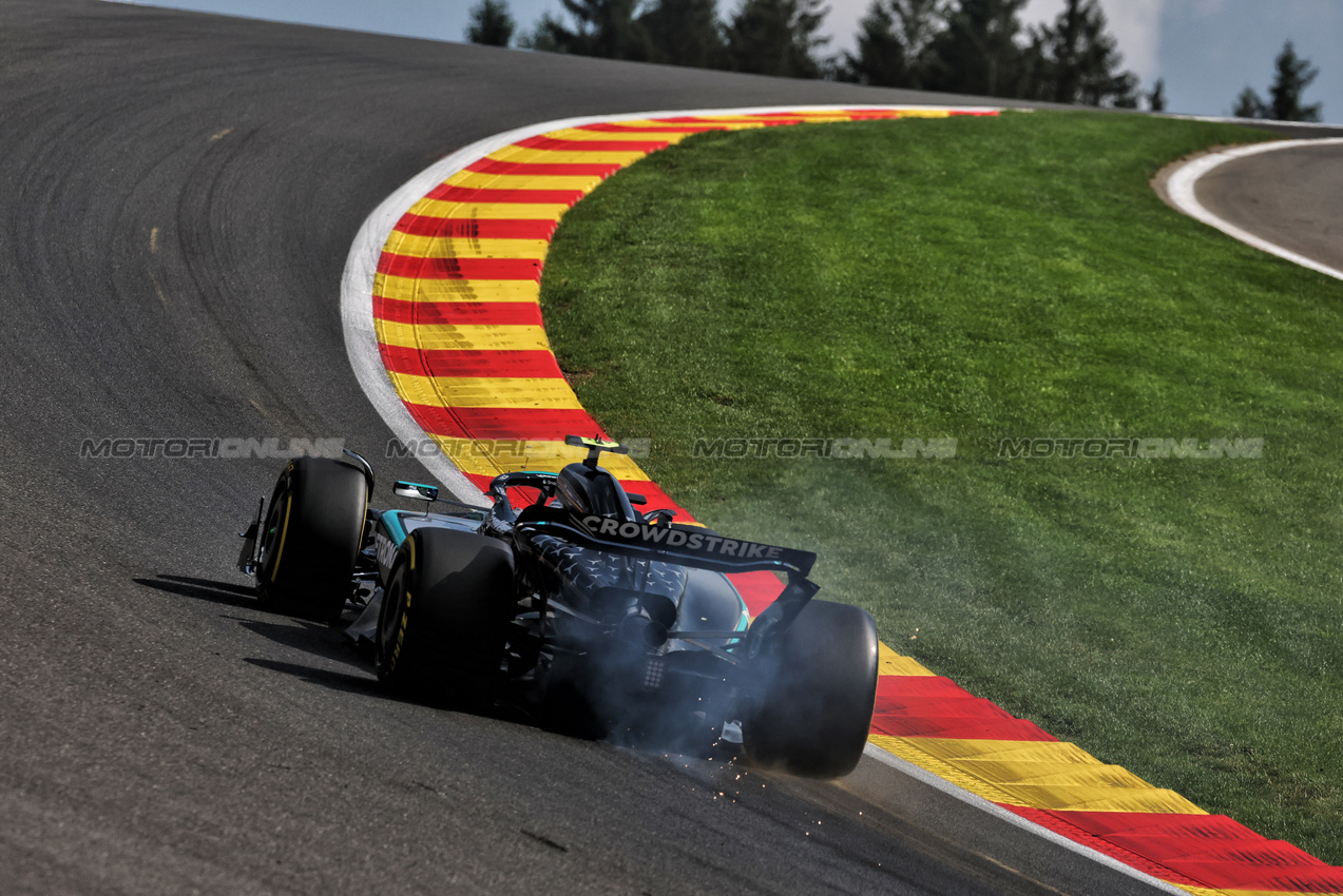 GP BELGIO, Andrea Kimi Antonelli (ITA) Mercedes AMG F1 W16.

25.07.2025. Formula 1 World Championship, Rd 13, Belgian Grand Prix, Spa Francorchamps, Belgium, Sprint Qualifiche Day.

- www.xpbimages.com, EMail: requests@xpbimages.com © Copyright: Moy / XPB Images