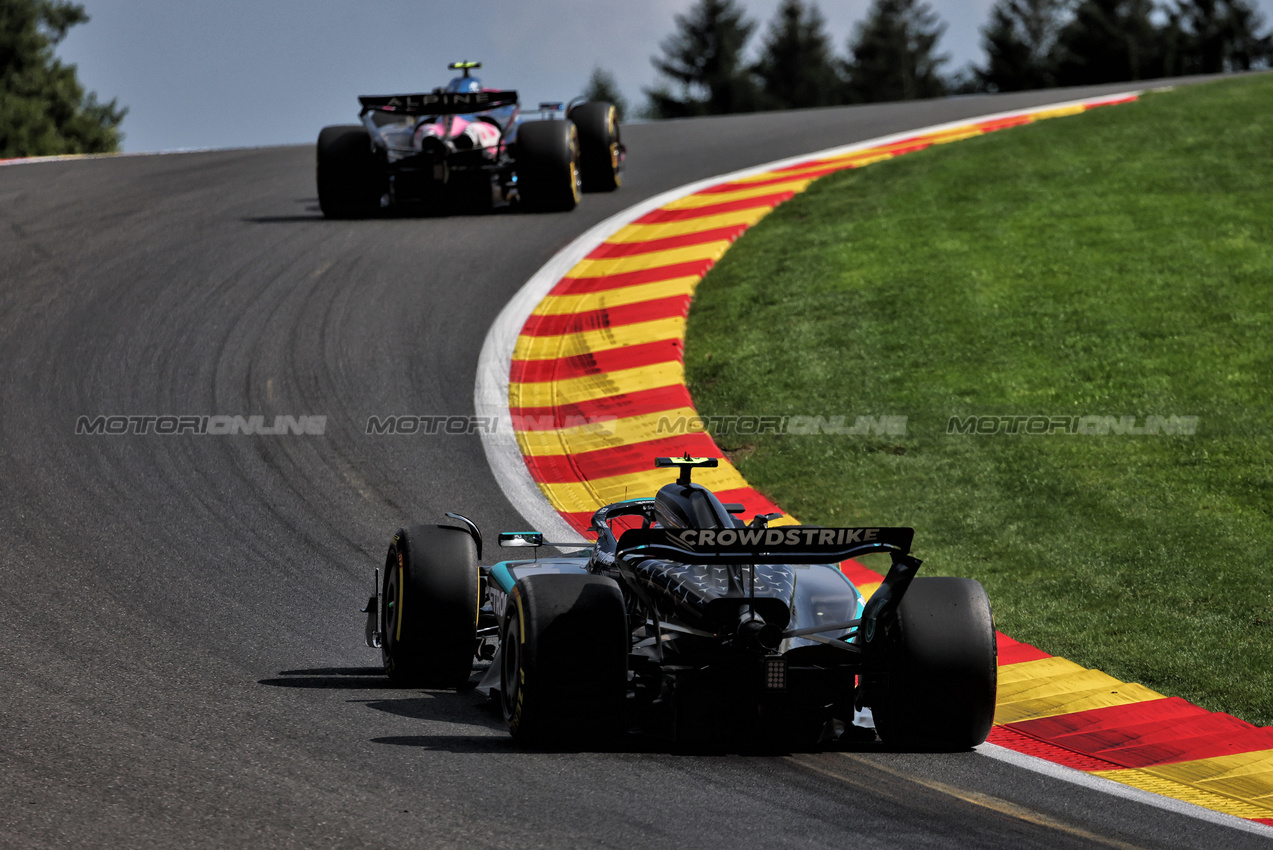 GP BELGIO, Andrea Kimi Antonelli (ITA) Mercedes AMG F1 W16.

25.07.2025. Formula 1 World Championship, Rd 13, Belgian Grand Prix, Spa Francorchamps, Belgium, Sprint Qualifiche Day.

- www.xpbimages.com, EMail: requests@xpbimages.com © Copyright: Moy / XPB Images