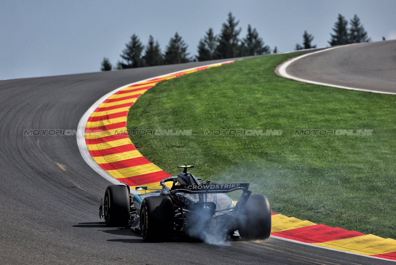 GP BELGIO, Andrea Kimi Antonelli (ITA) Mercedes AMG F1 W16.

25.07.2025. Formula 1 World Championship, Rd 13, Belgian Grand Prix, Spa Francorchamps, Belgium, Sprint Qualifiche Day.

- www.xpbimages.com, EMail: requests@xpbimages.com © Copyright: Moy / XPB Images