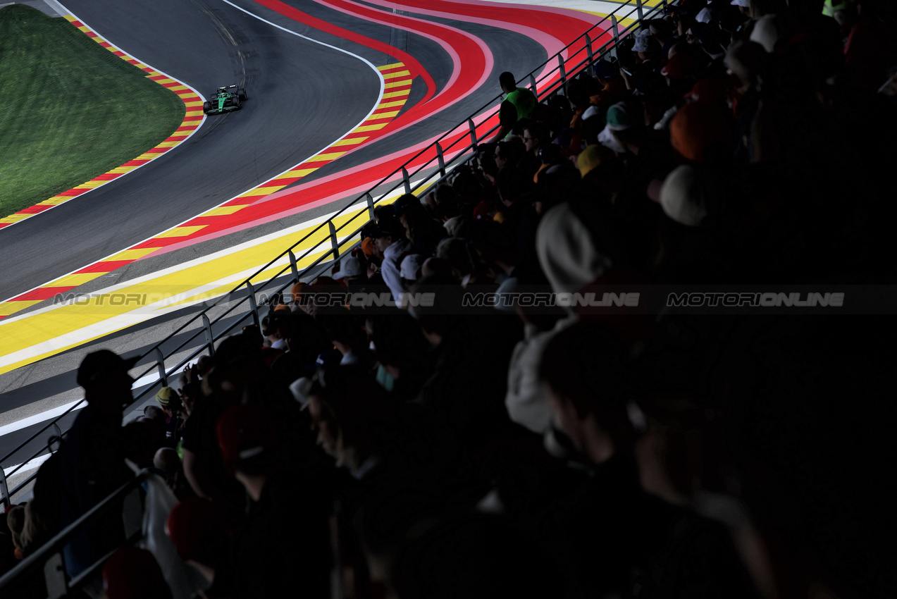 GP BELGIO, Gabriel Bortoleto (BRA) Sauber C45.

25.07.2025. Formula 1 World Championship, Rd 13, Belgian Grand Prix, Spa Francorchamps, Belgium, Sprint Qualifiche Day.

- www.xpbimages.com, EMail: requests@xpbimages.com © Copyright: Moy / XPB Images