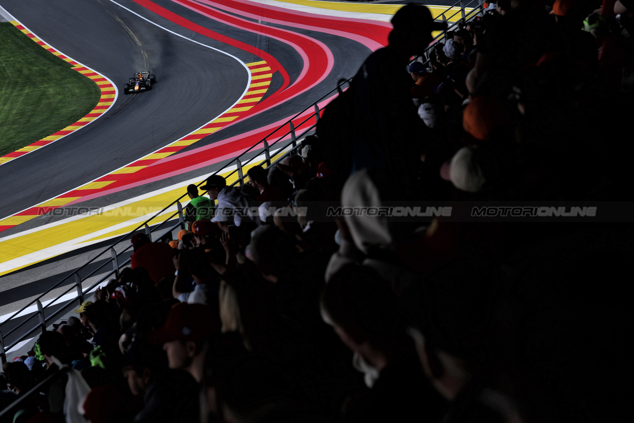 GP BELGIO, Max Verstappen (NLD) Red Bull Racing RB21.

25.07.2025. Formula 1 World Championship, Rd 13, Belgian Grand Prix, Spa Francorchamps, Belgium, Sprint Qualifiche Day.

- www.xpbimages.com, EMail: requests@xpbimages.com © Copyright: Moy / XPB Images