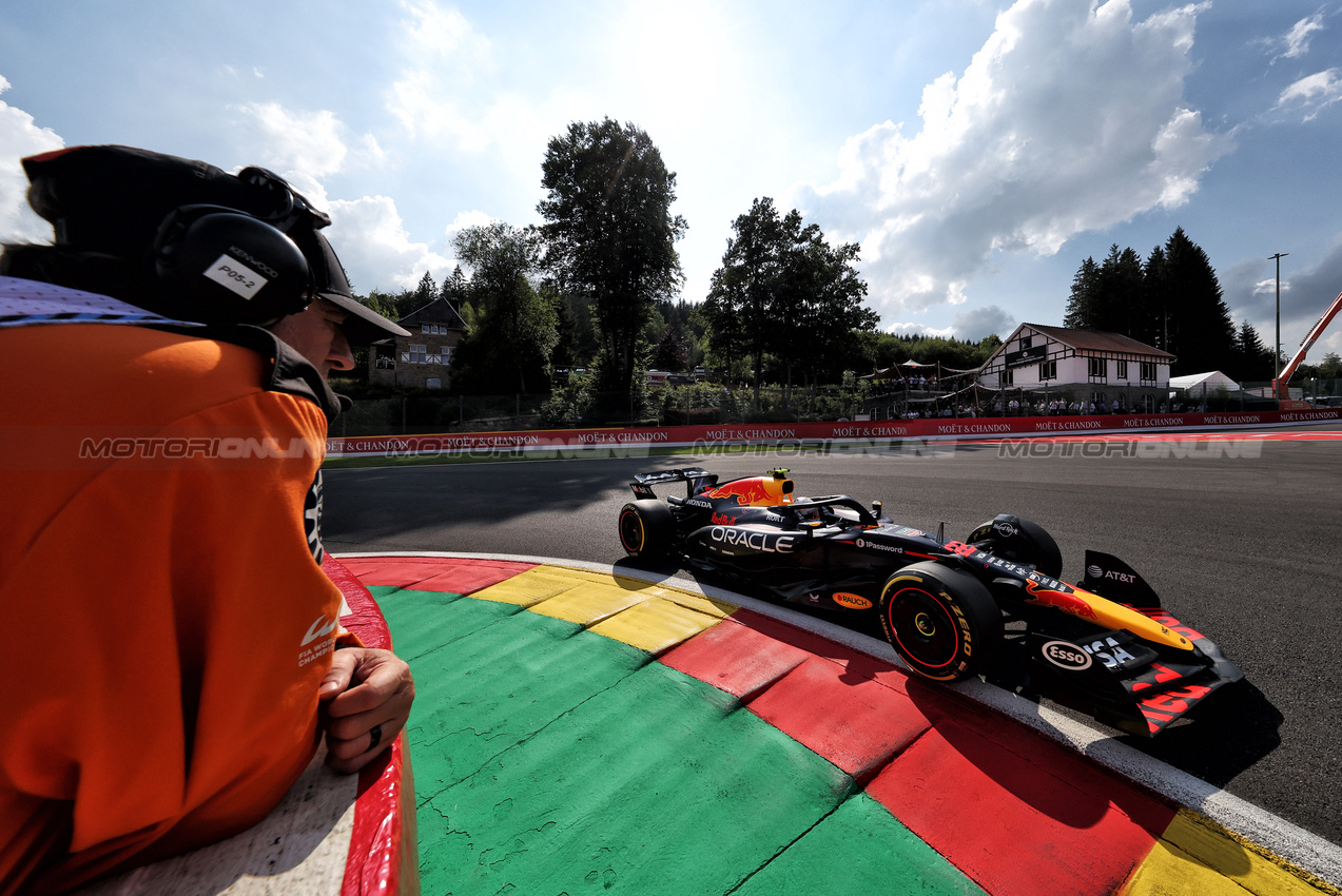 GP BELGIO, Yuki Tsunoda (JPN) Red Bull Racing RB21.

25.07.2025. Formula 1 World Championship, Rd 13, Belgian Grand Prix, Spa Francorchamps, Belgium, Sprint Qualifiche Day.

- www.xpbimages.com, EMail: requests@xpbimages.com © Copyright: Bearne / XPB Images