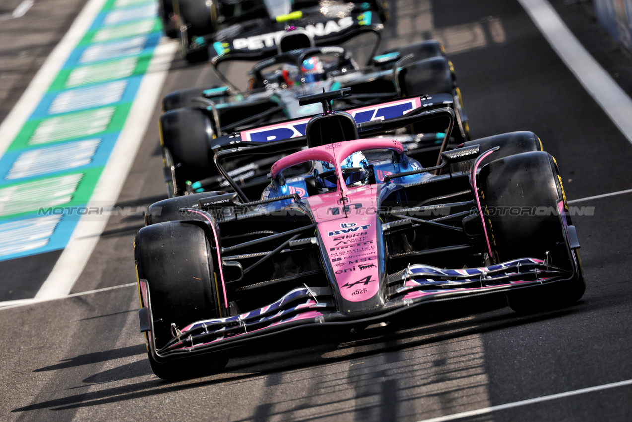 GP BELGIO, Pierre Gasly (FRA) Alpine F1 Team A525 leaves the pits.

25.07.2025. Formula 1 World Championship, Rd 13, Belgian Grand Prix, Spa Francorchamps, Belgium, Sprint Qualifiche Day.

- www.xpbimages.com, EMail: requests@xpbimages.com © Copyright: Bearne / XPB Images