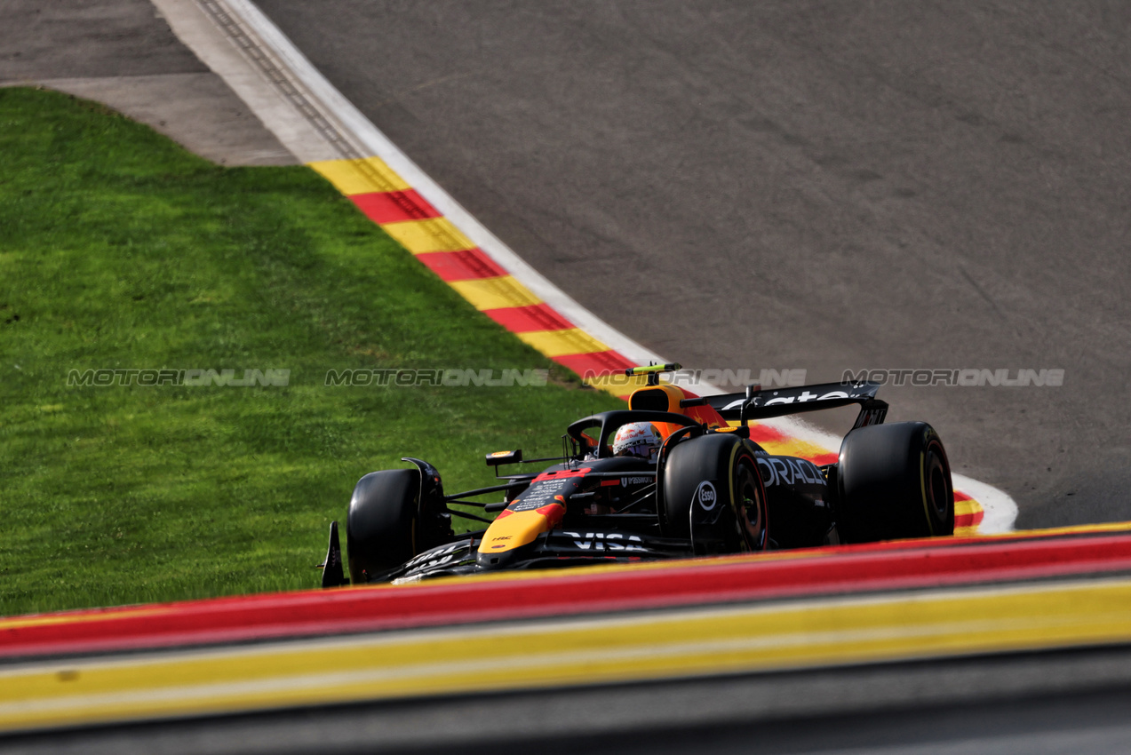 GP BELGIO, Yuki Tsunoda (JPN) Red Bull Racing RB21.

25.07.2025. Formula 1 World Championship, Rd 13, Belgian Grand Prix, Spa Francorchamps, Belgium, Sprint Qualifiche Day.

- www.xpbimages.com, EMail: requests@xpbimages.com © Copyright: Moy / XPB Images