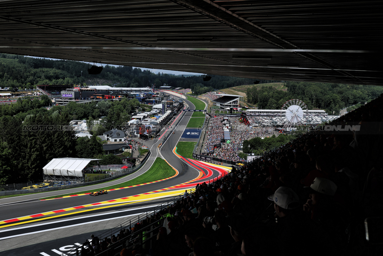 GP BELGIO, Lando Norris (GBR) McLaren MCL39.

25.07.2025. Formula 1 World Championship, Rd 13, Belgian Grand Prix, Spa Francorchamps, Belgium, Sprint Qualifiche Day.

- www.xpbimages.com, EMail: requests@xpbimages.com © Copyright: Moy / XPB Images