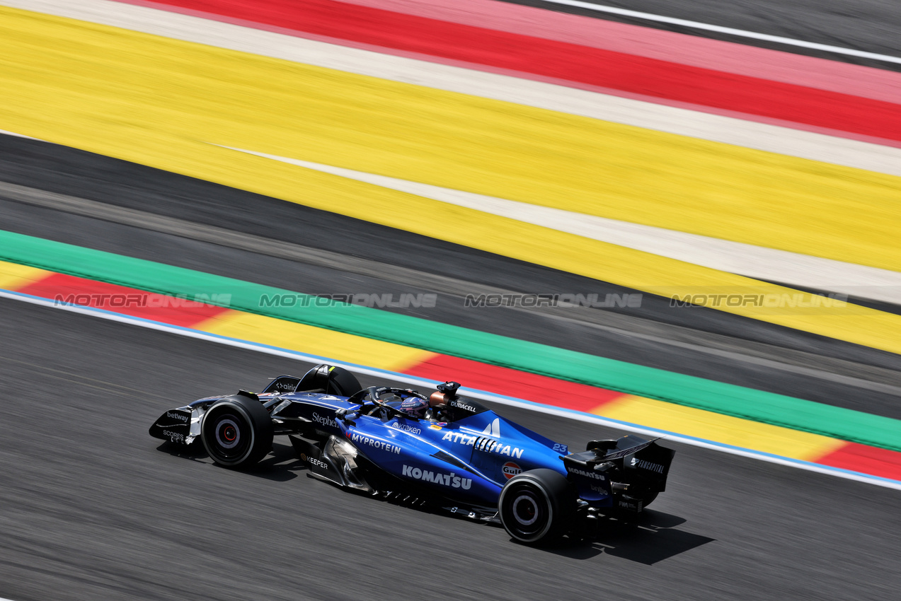 GP BELGIO, Alexander Albon (THA) Atlassian Williams Racing FW47.

25.07.2025. Formula 1 World Championship, Rd 13, Belgian Grand Prix, Spa Francorchamps, Belgium, Sprint Qualifiche Day.

- www.xpbimages.com, EMail: requests@xpbimages.com © Copyright: Moy / XPB Images