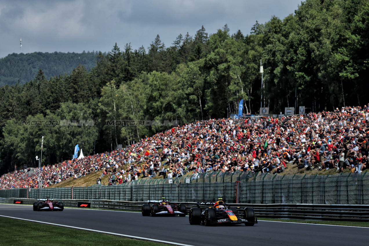 GP BELGIO, Yuki Tsunoda (JPN) Red Bull Racing RB21.

25.07.2025. Formula 1 World Championship, Rd 13, Belgian Grand Prix, Spa Francorchamps, Belgium, Sprint Qualifiche Day.

- www.xpbimages.com, EMail: requests@xpbimages.com © Copyright: Bearne / XPB Images
